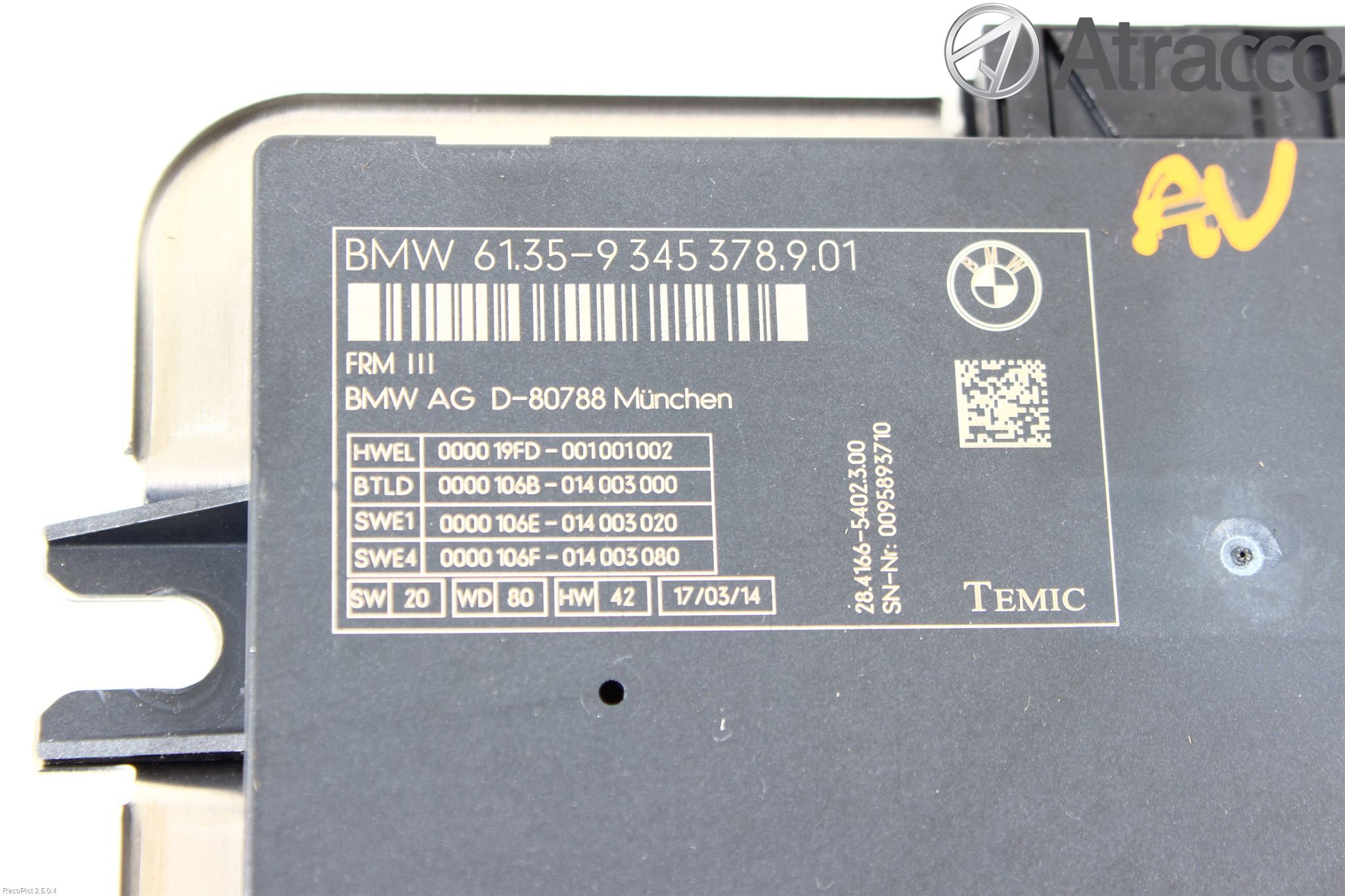 BMW X3 F25 10-17 Styrenhet Övrigt