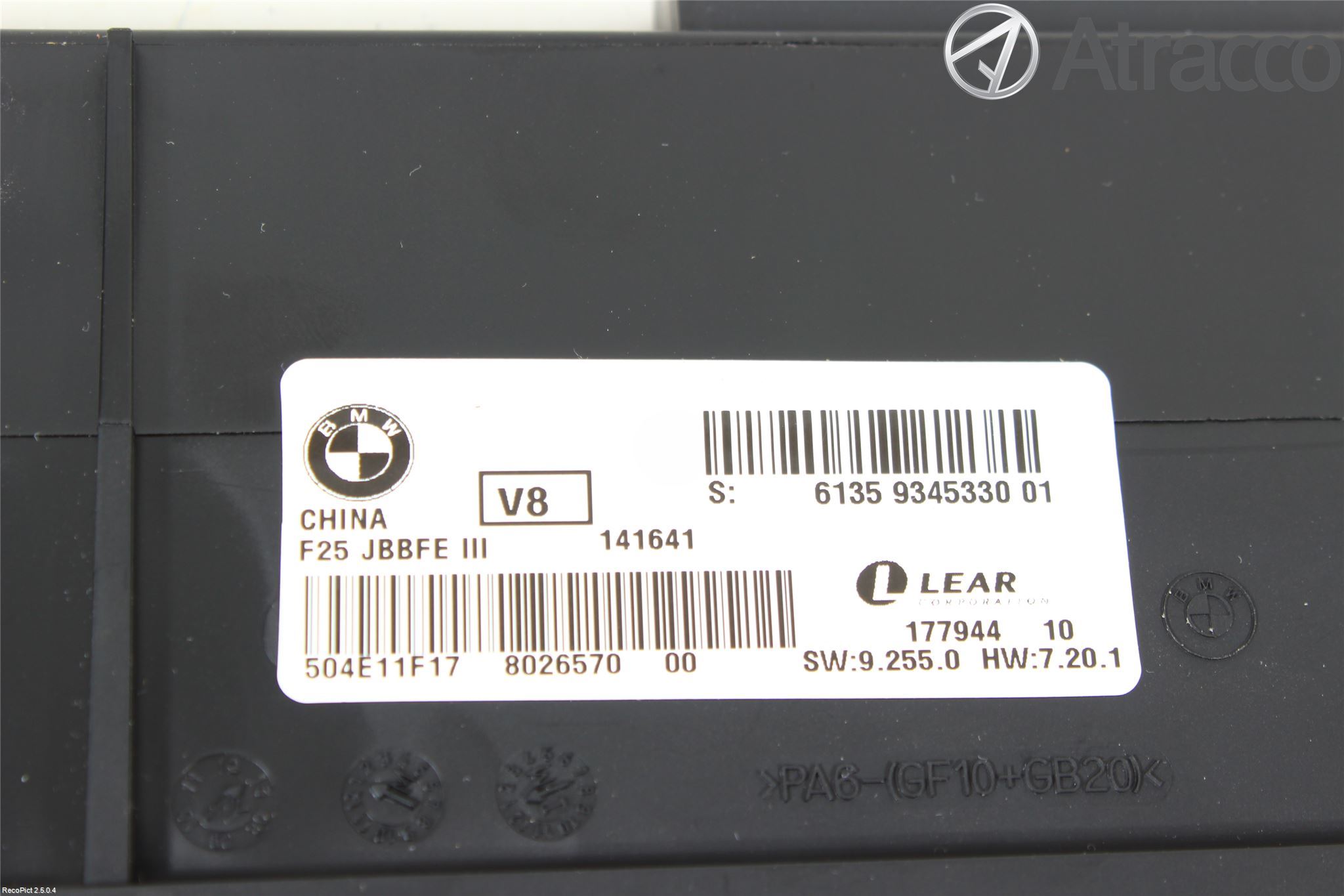 BMW X3 F25 10-17 Styrenhet Övrigt