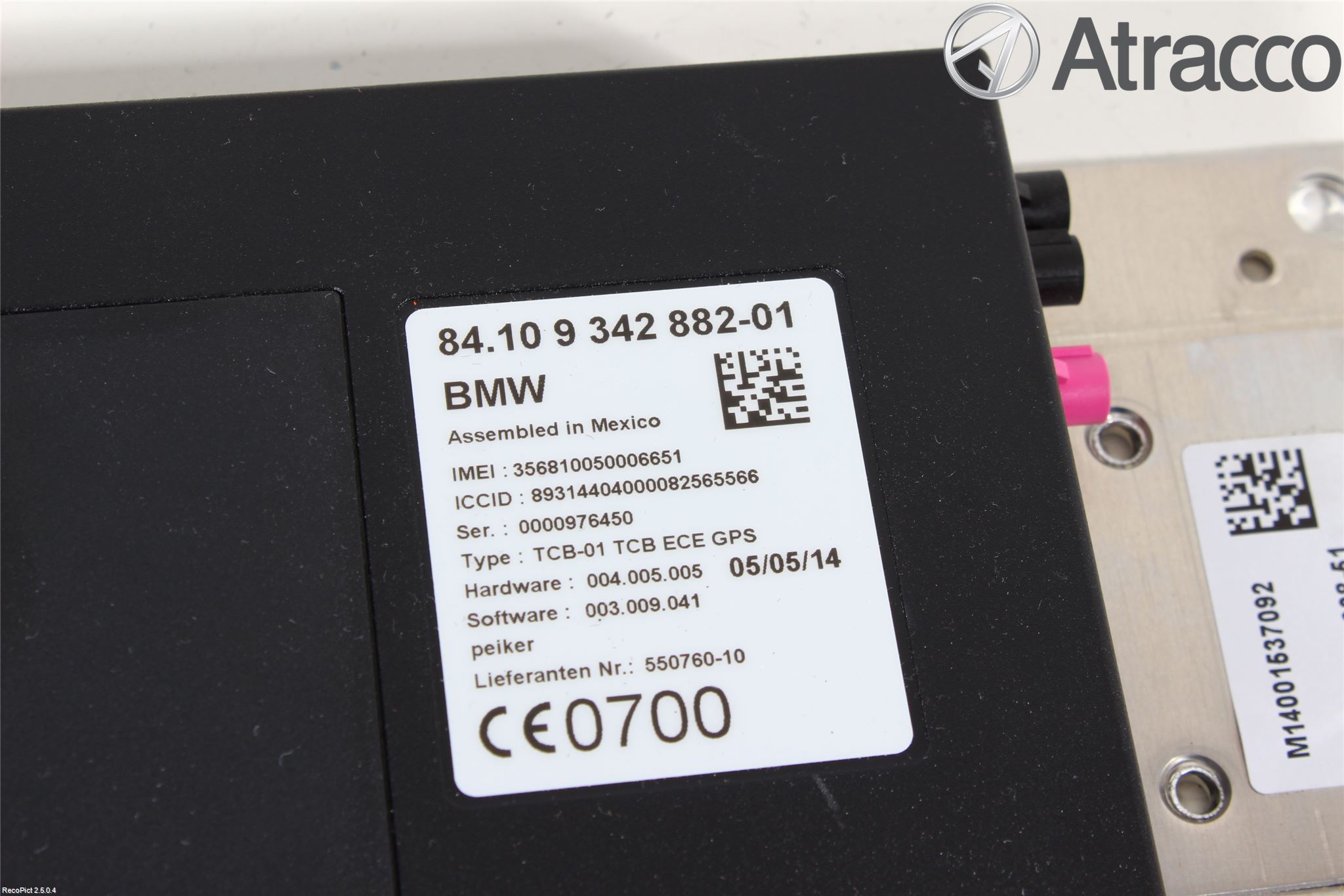 BMW X3 F25 10-17 Styrenhet Övrigt
