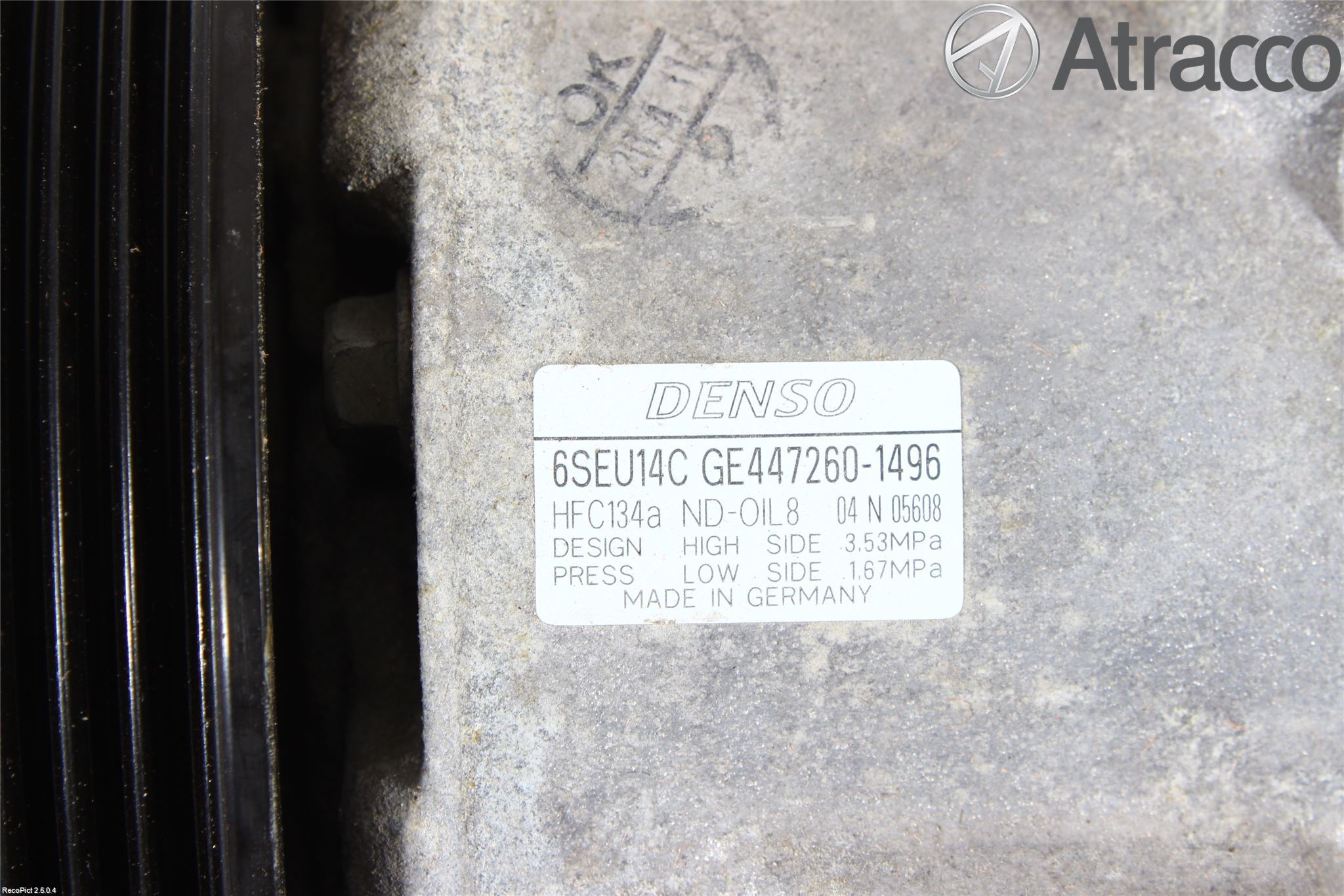 Toyota AURIS 10-12 Ac Kompressor