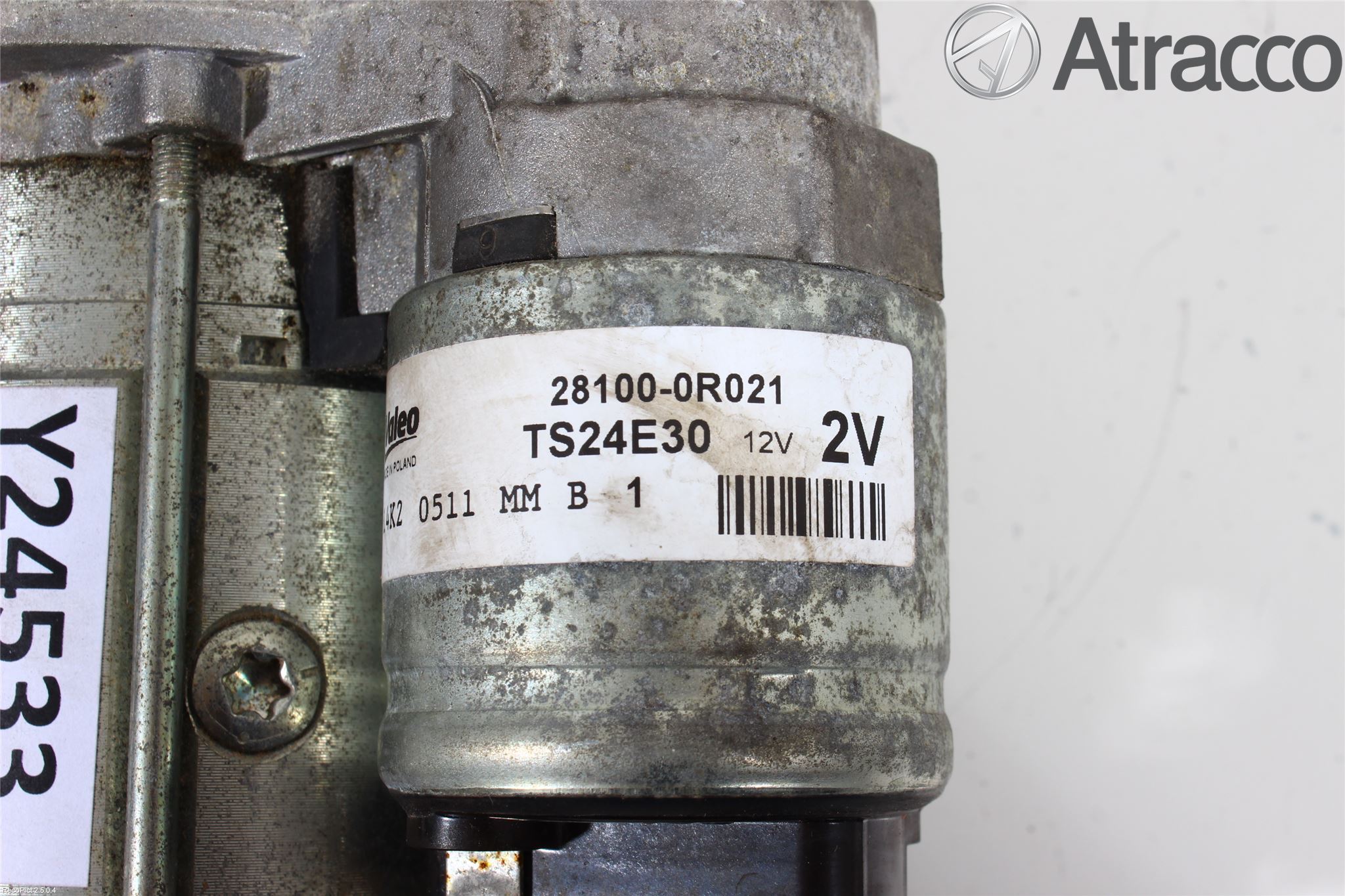 Toyota VERSO 09-18 Startmotor Diesel