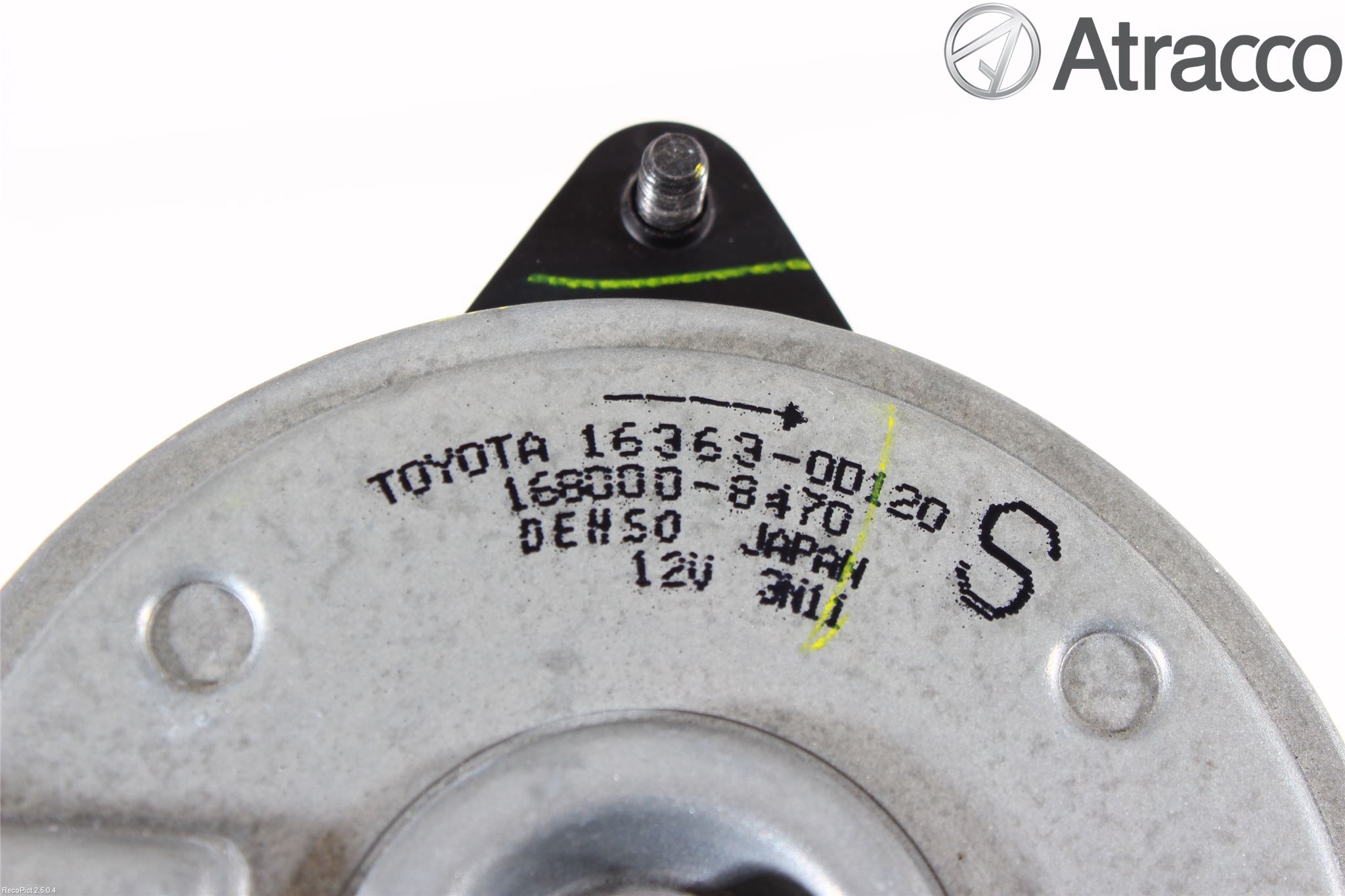 Toyota AURIS 10-12 Kylfläkt El