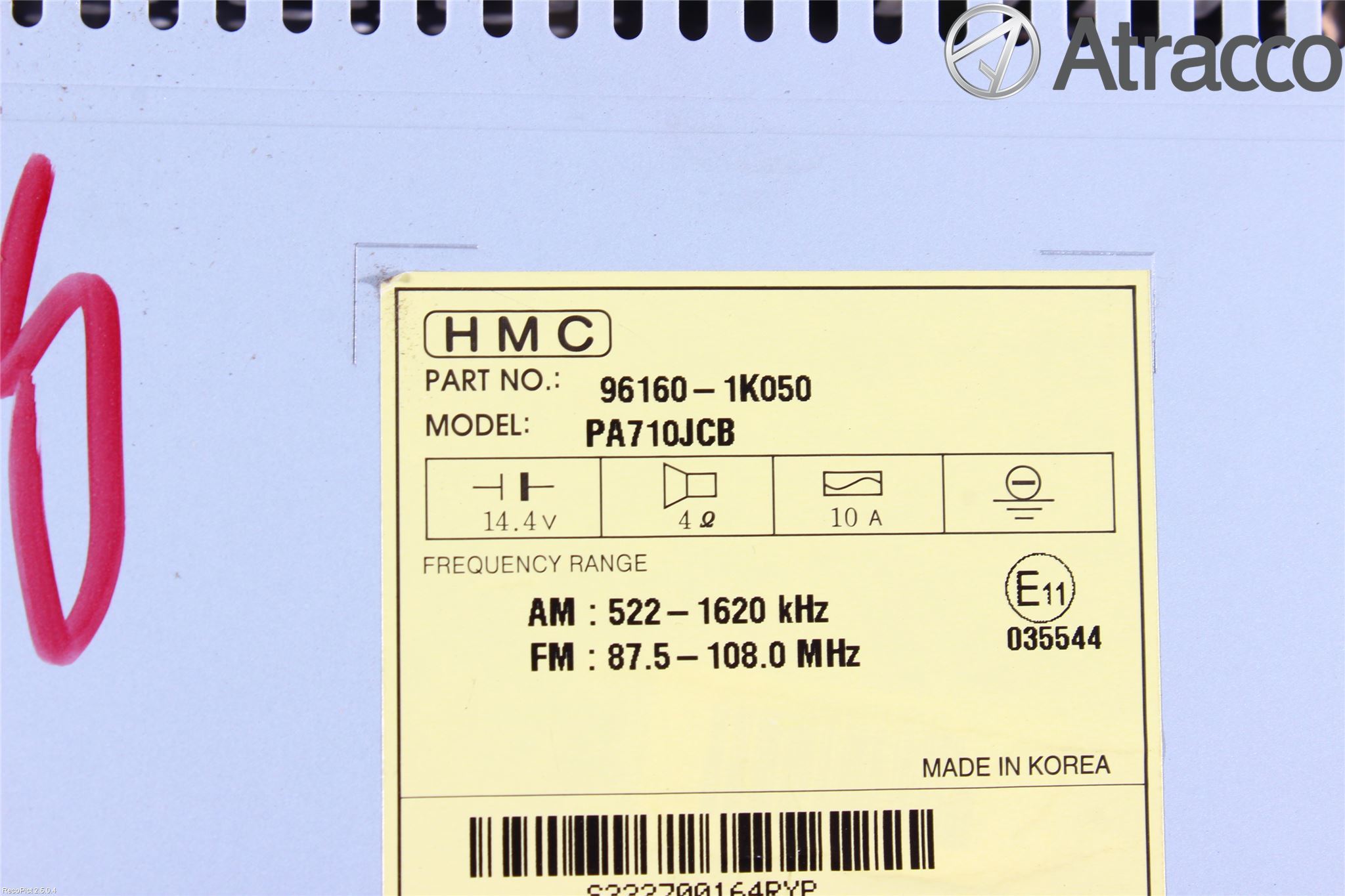 Hyundai ix20 Cd Radio - Multimediapanel