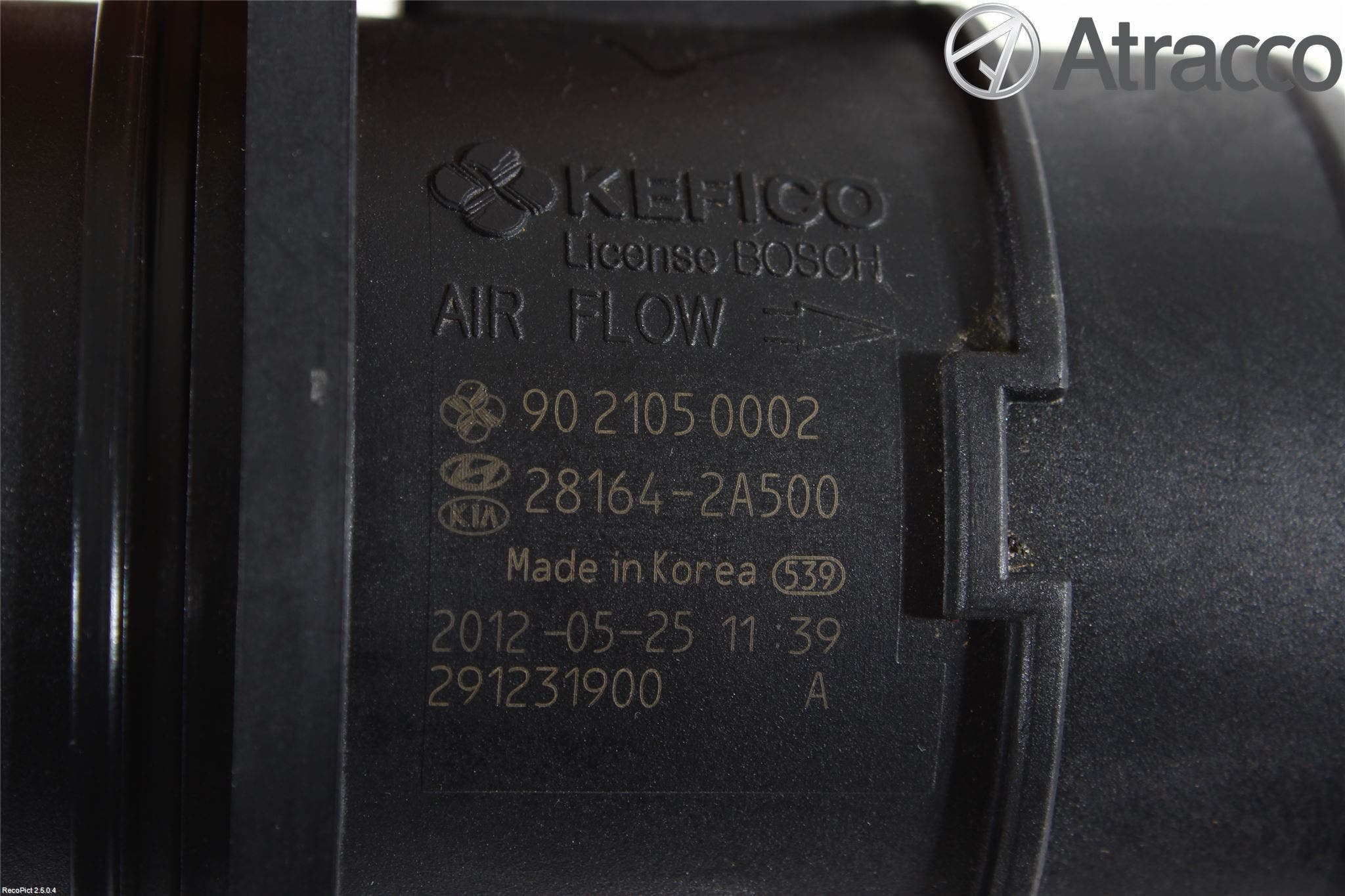 Hyundai ix20 Injluftmassamätare