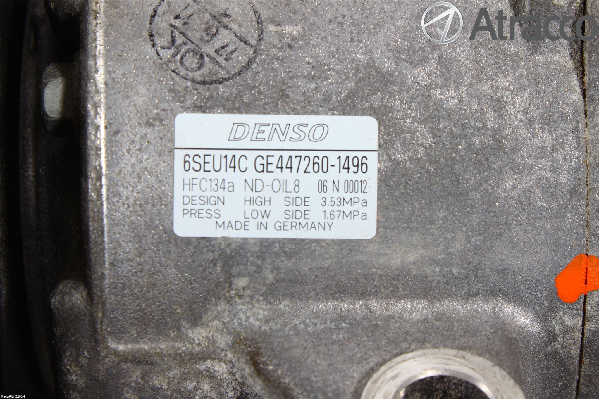 Toyota AVENSIS 09-15 Ac Kompressor