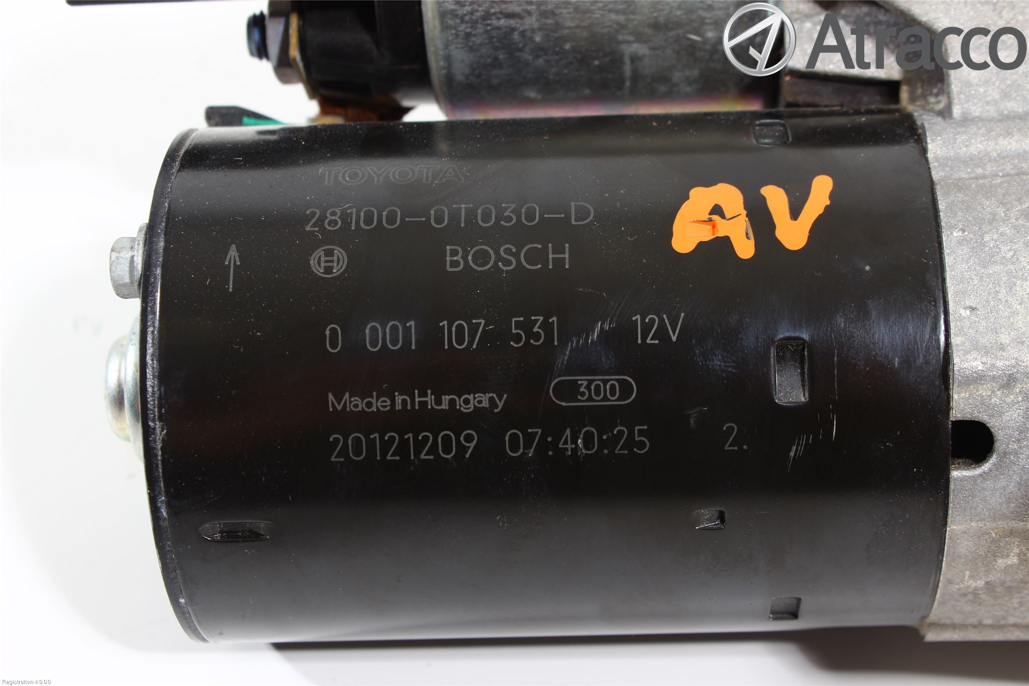 Toyota AVENSIS 09-15 Startmotor