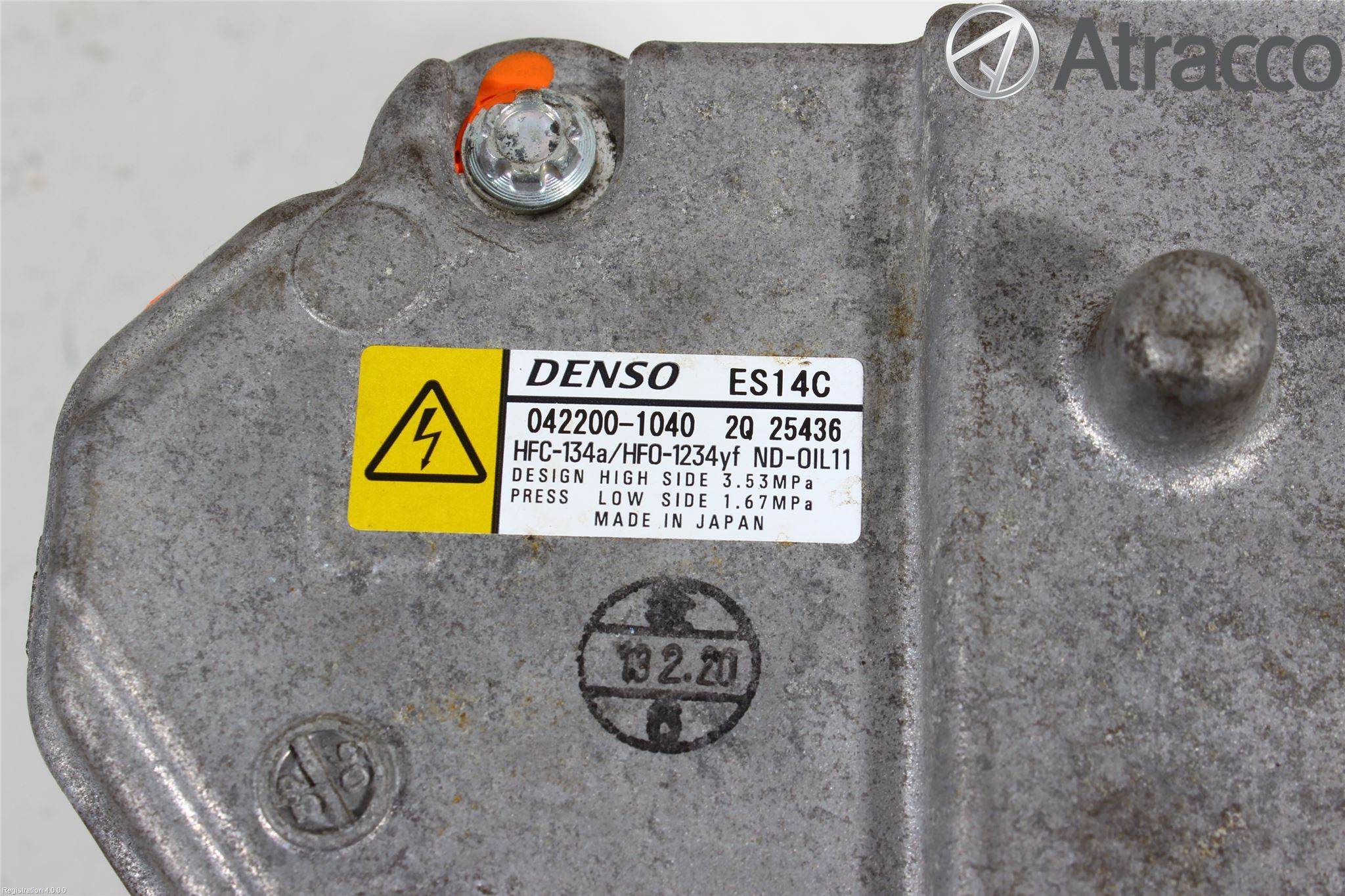 Toyota YARIS XP130 12-14 Ac Kompressor