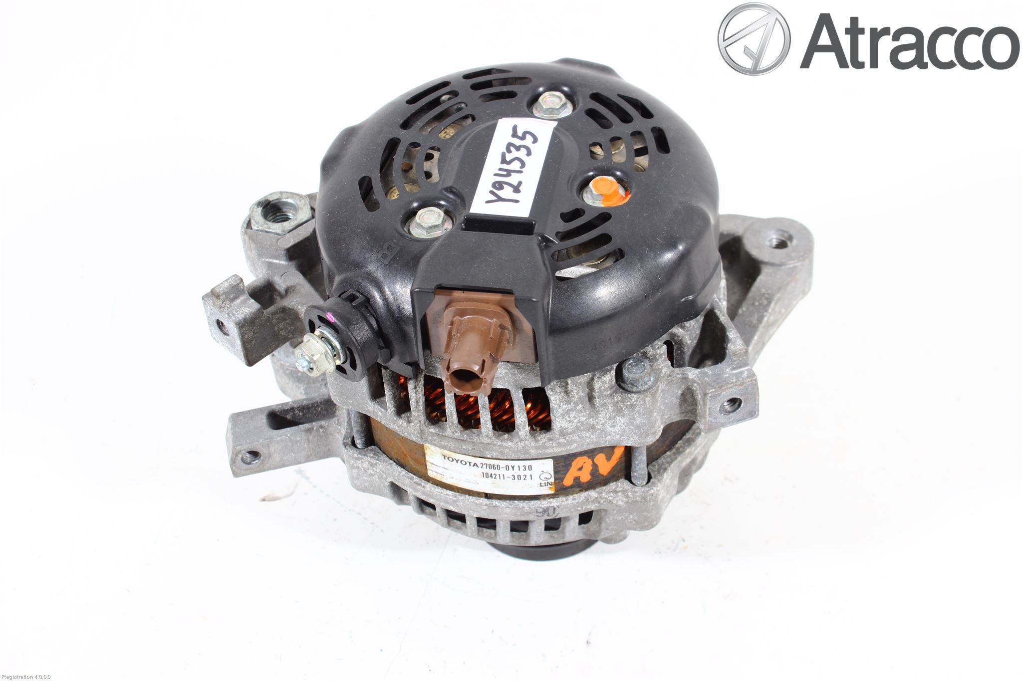 Toyota YARIS XP130 12-14 Generator