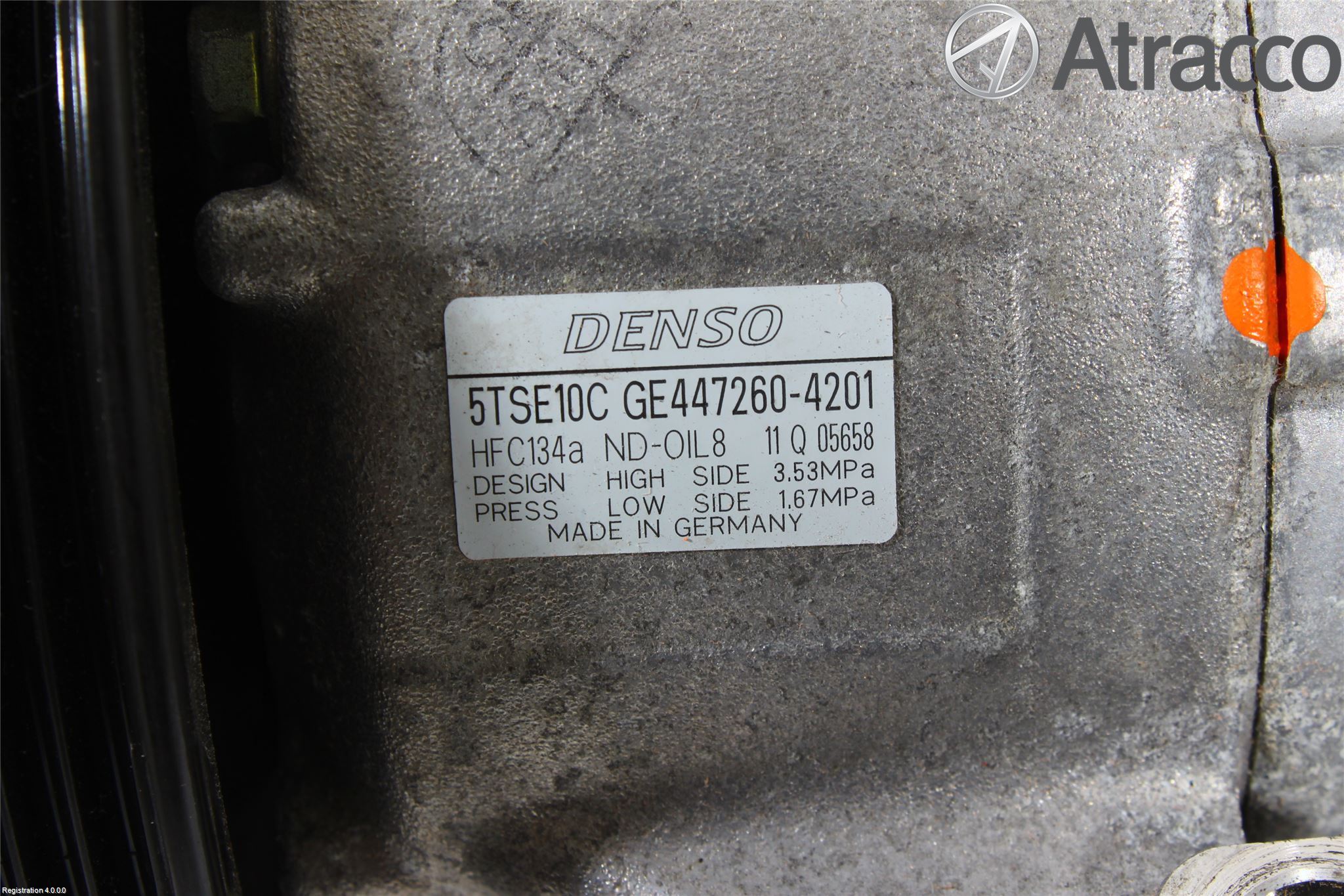 Toyota YARIS XP130 12-14 Ac Kompressor