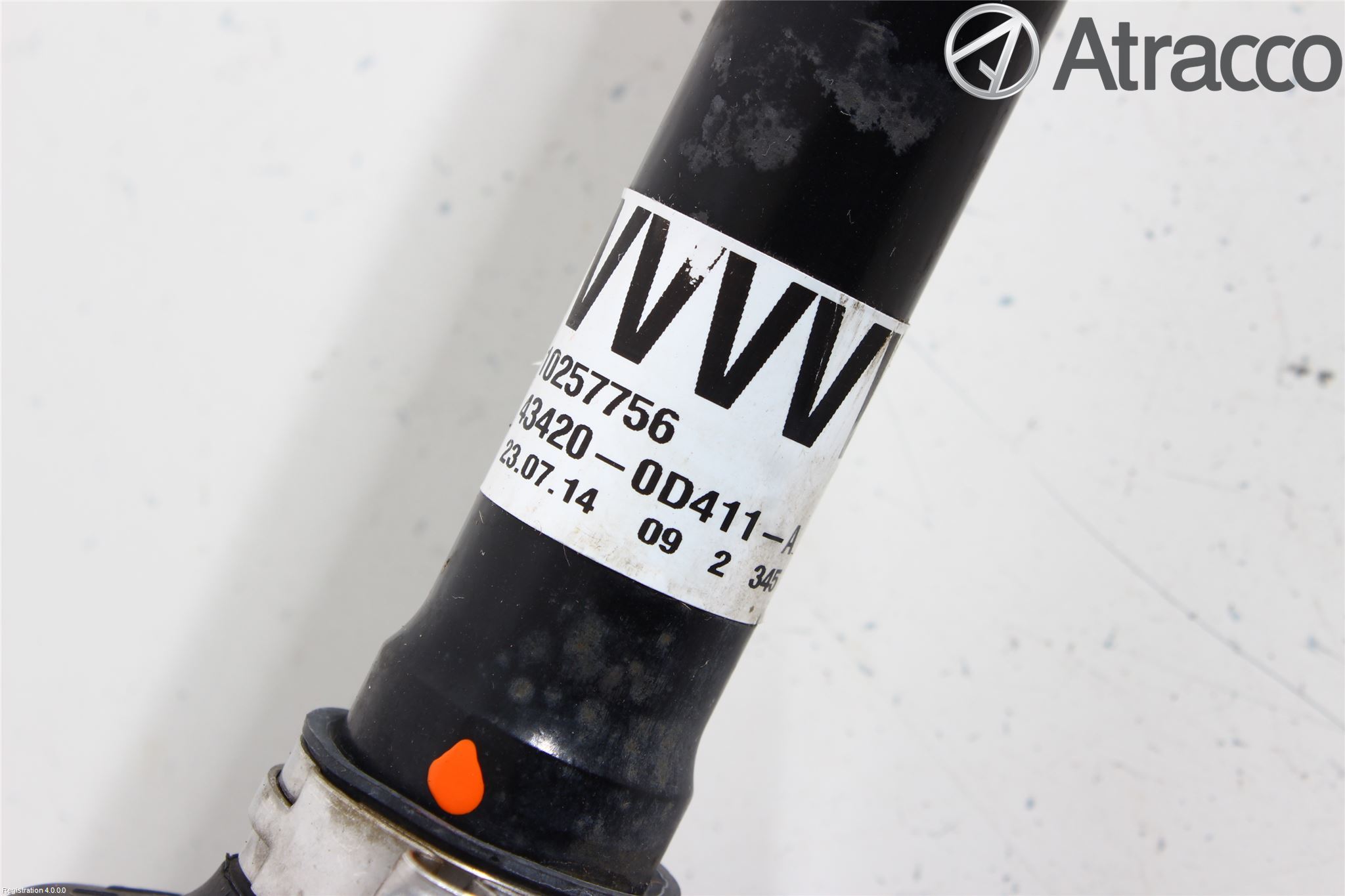 Toyota YARIS XP130 12-14 Drivaxel Fram Vänster