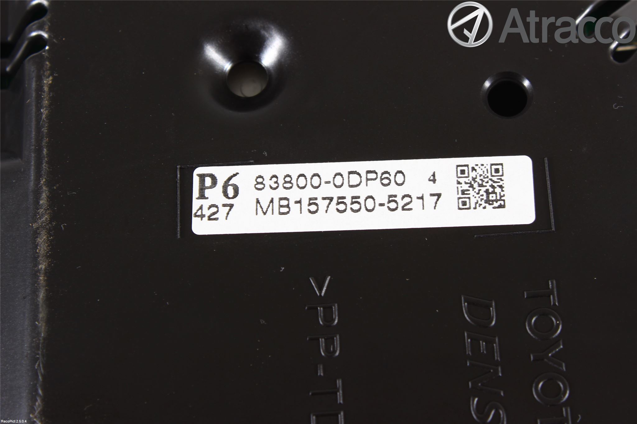 Toyota YARIS XP130 12-14 Instrument Komb