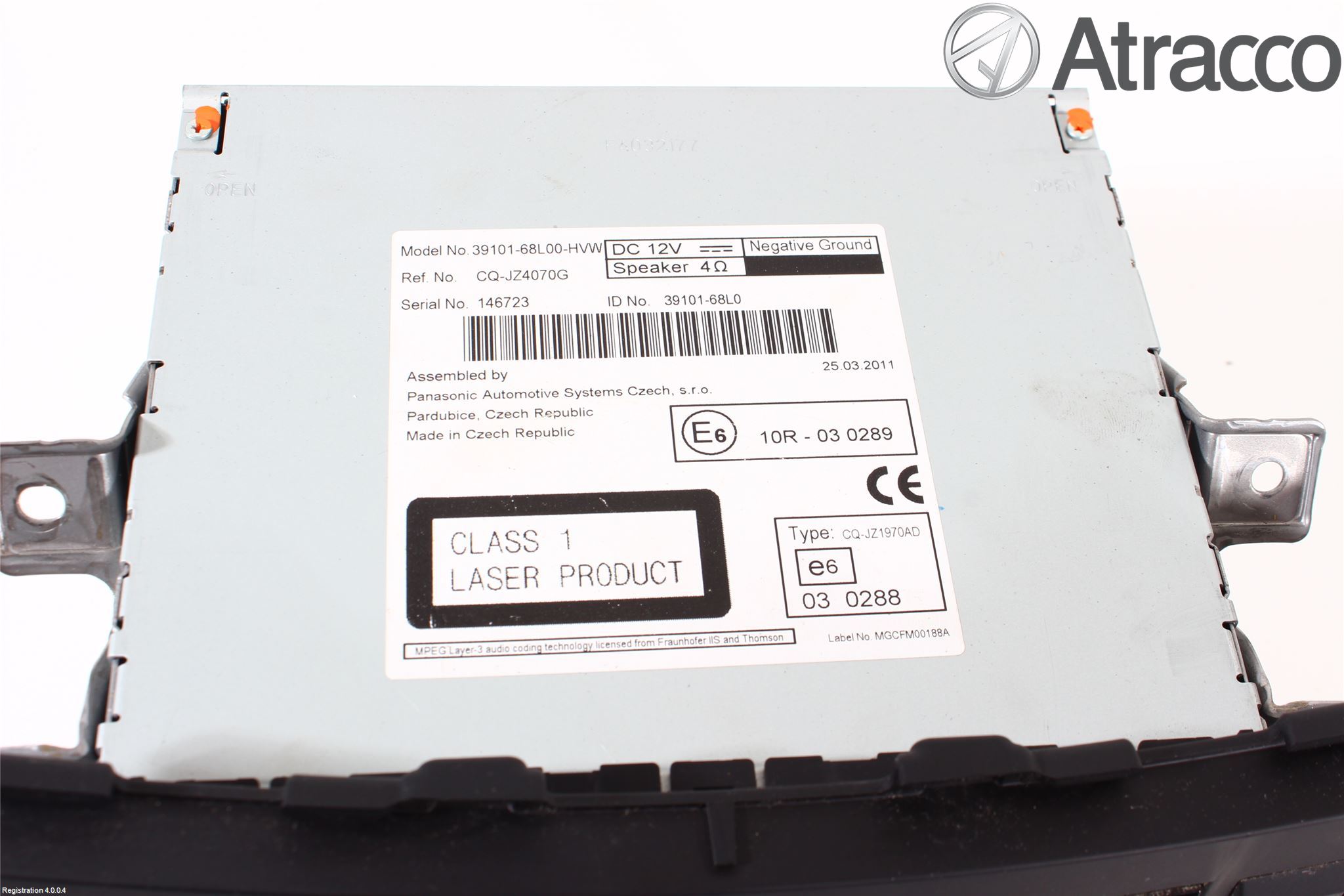 Suzuki SWIFT 11-16 Cd Radio - Multimediapanel