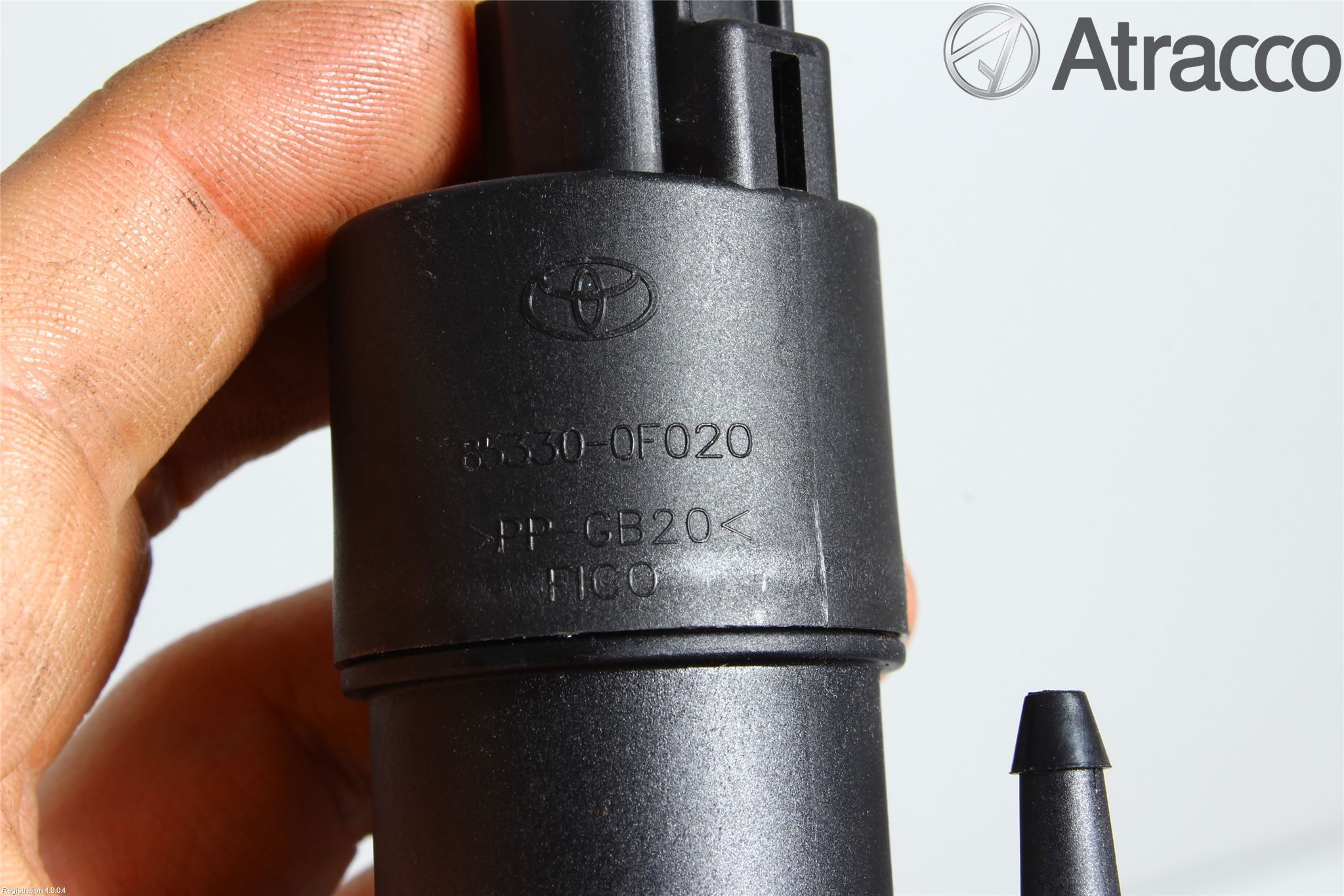Toyota YARIS XP130 12-14 Spolarpump Baklucka