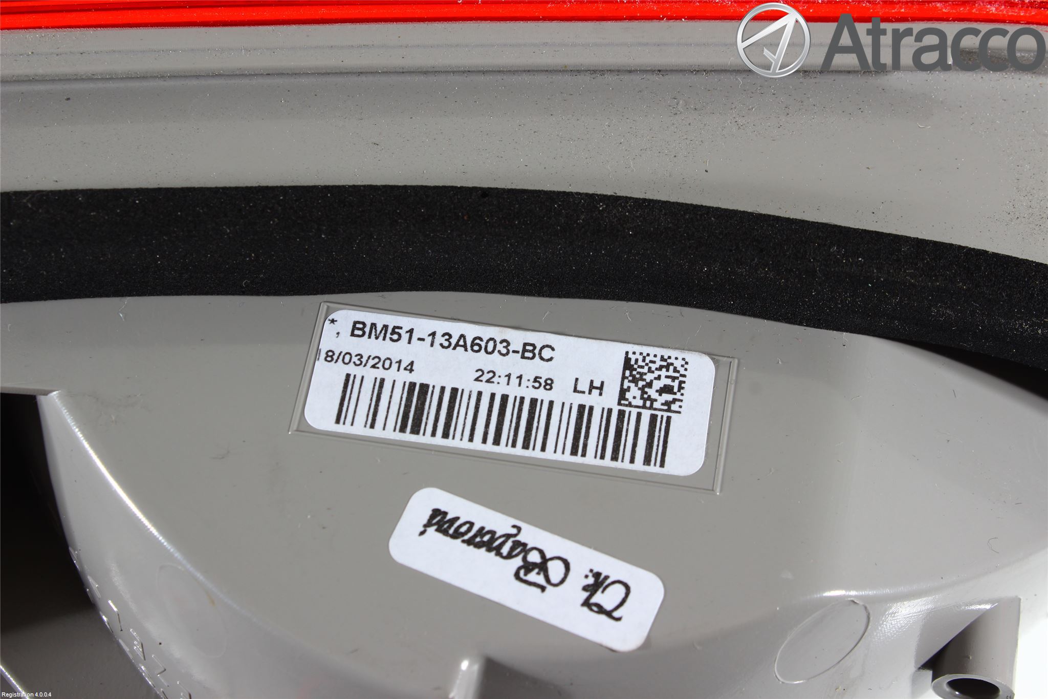 Ford FOCUS 11-14 Bakljus Lucka Vä