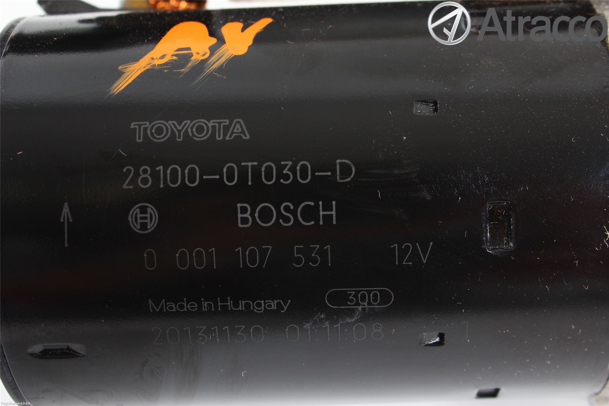 Toyota AURIS 13-19 Startmotor