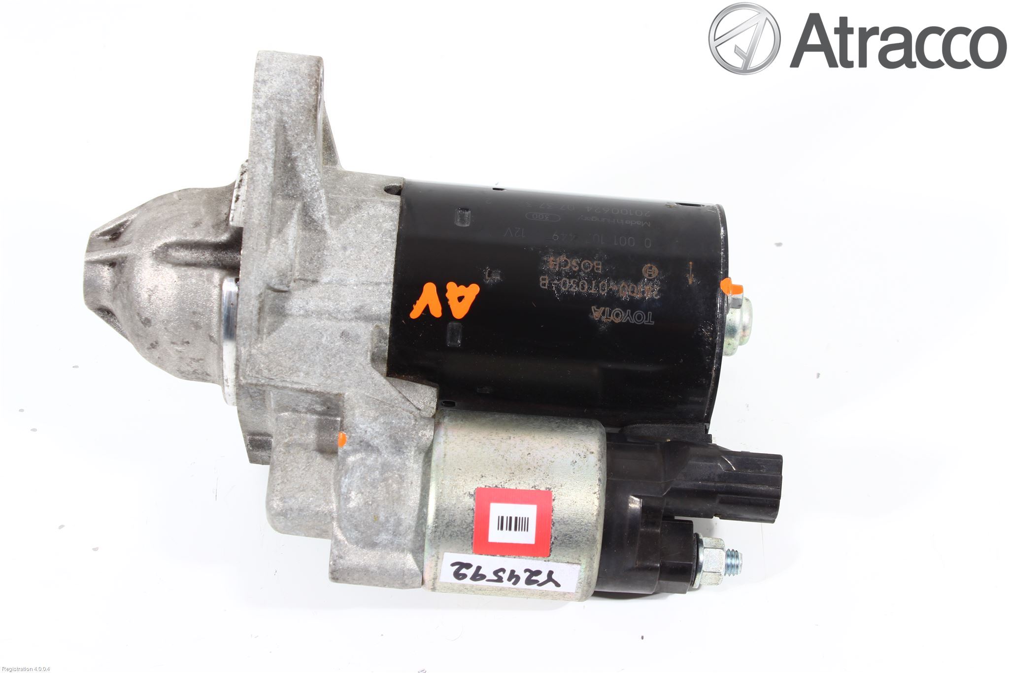 Toyota AURIS 10-12 Startmotor