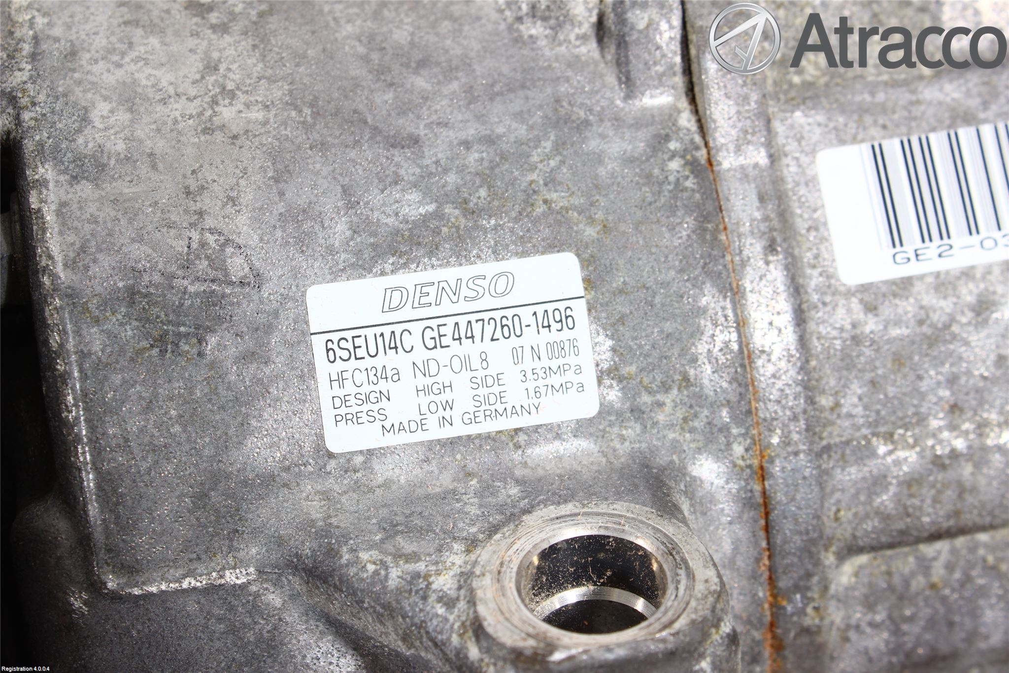 Toyota AVENSIS 09-15 Ac Kompressor