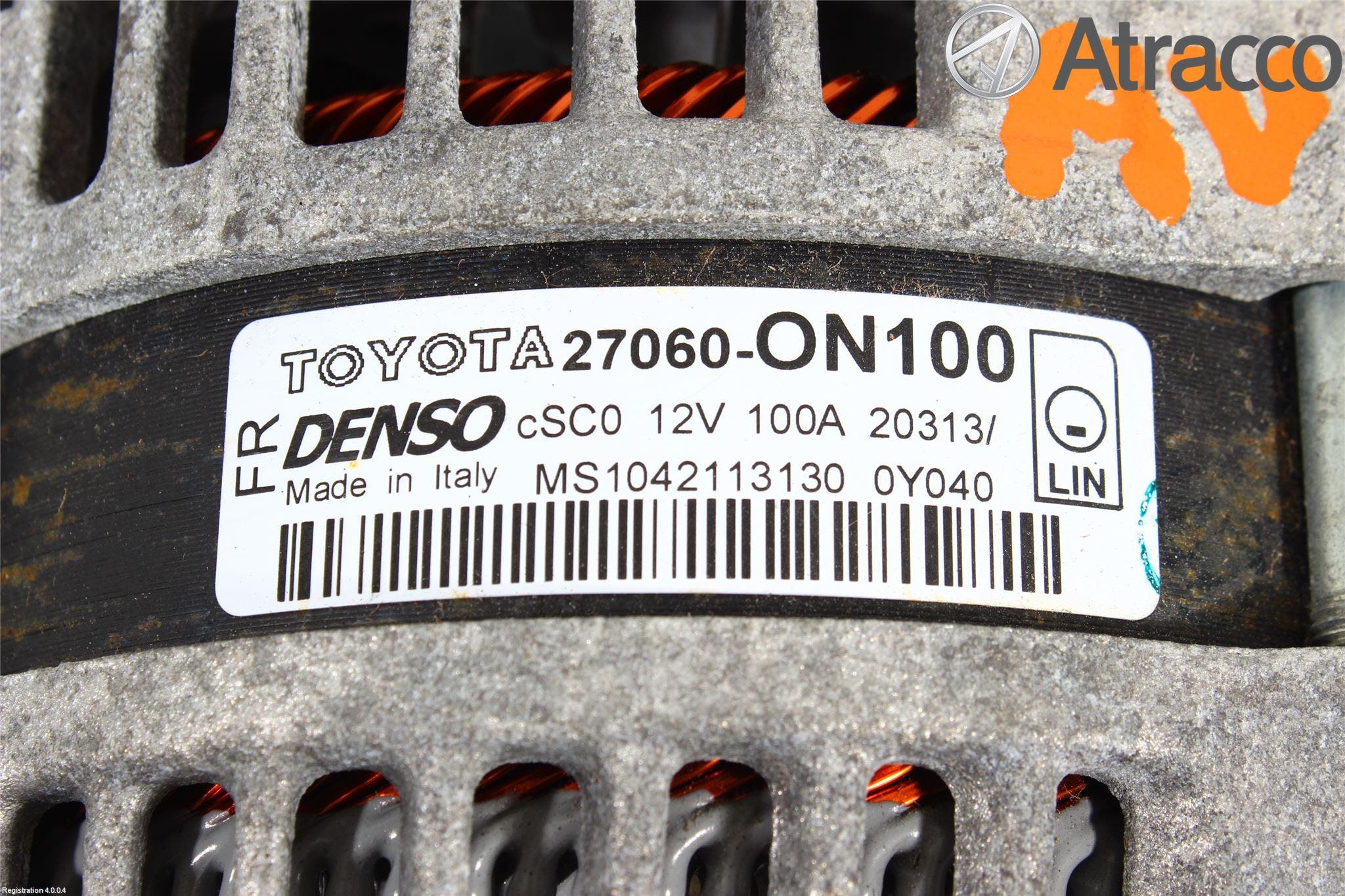 Toyota AURIS 13-19 Generator