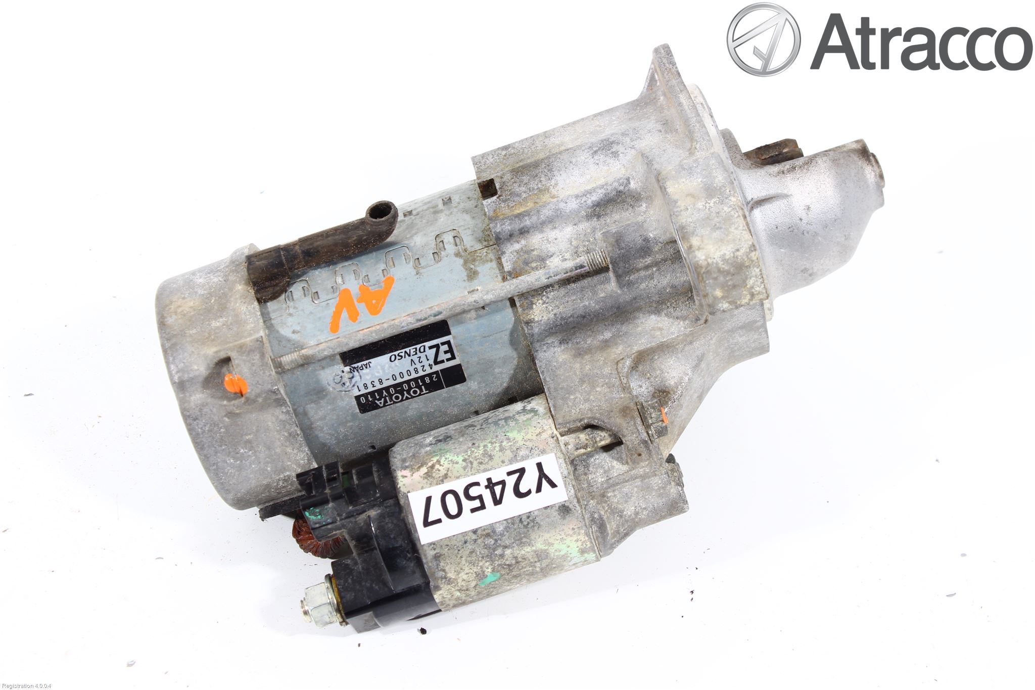 Toyota YARIS XP130 12-14 Startmotor