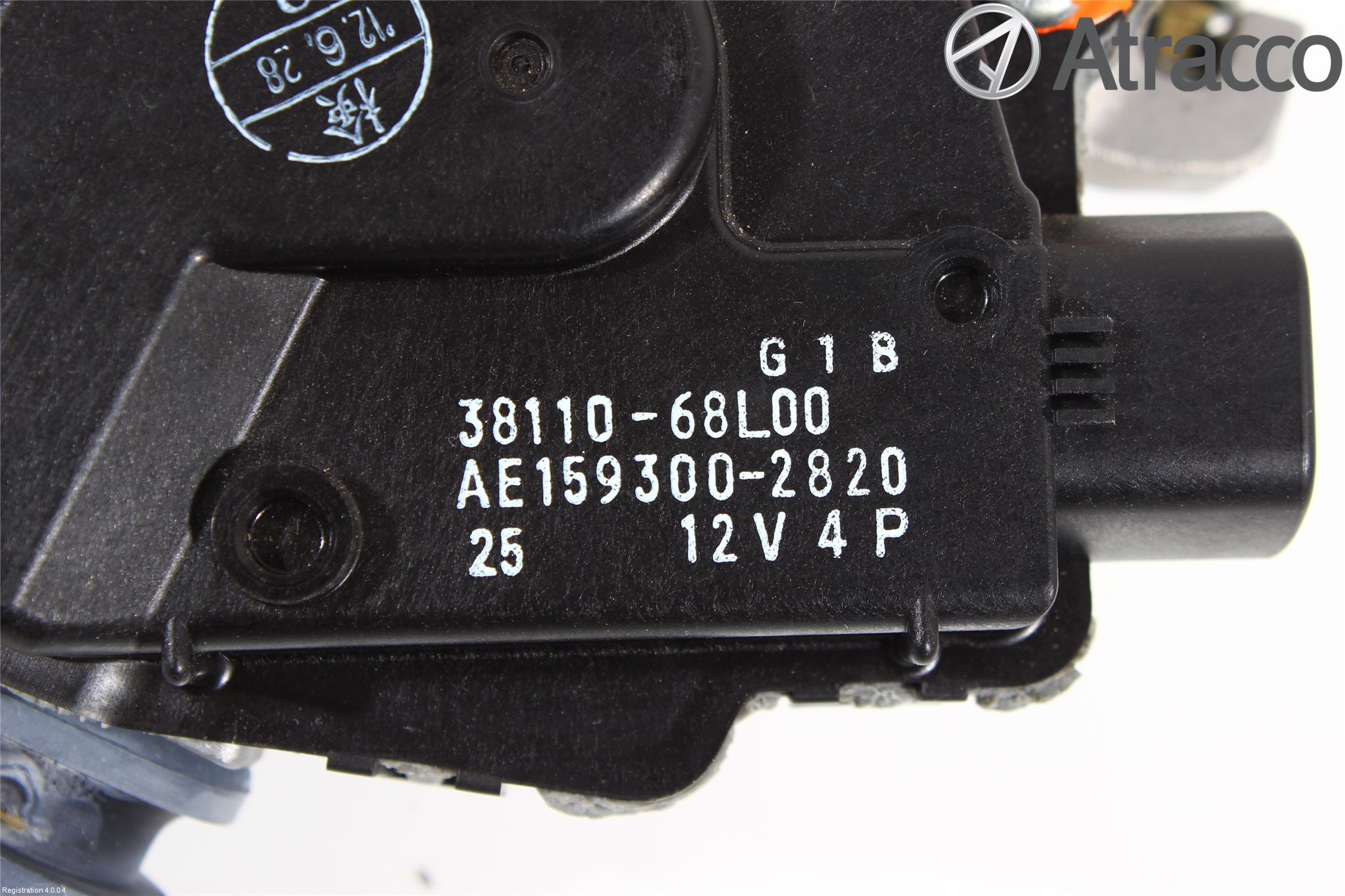 Suzuki SWIFT 11-16 Torkarmotor Vindruta