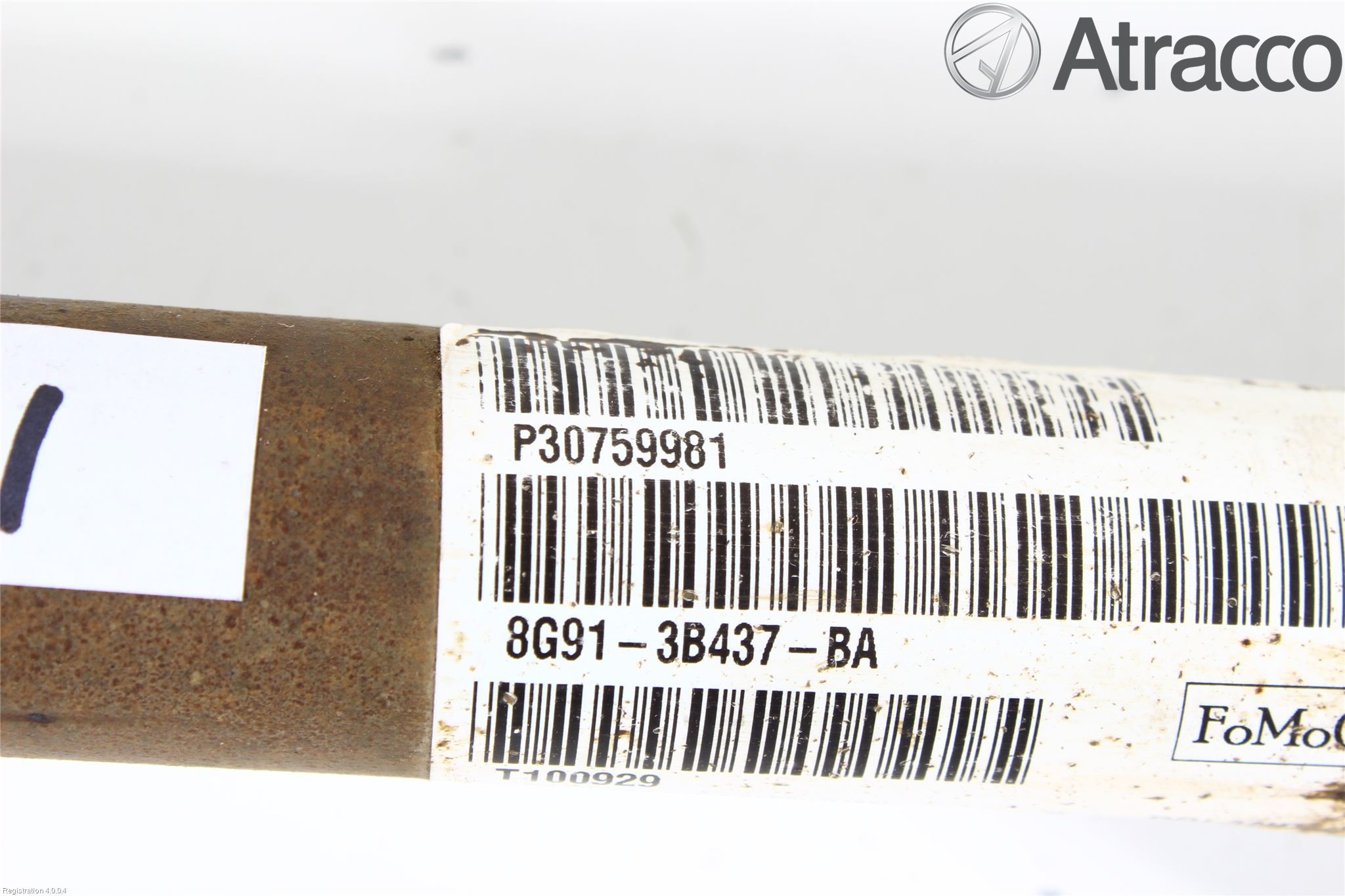 Ford MONDEO 07-15 Drivaxel Fram Vänster
