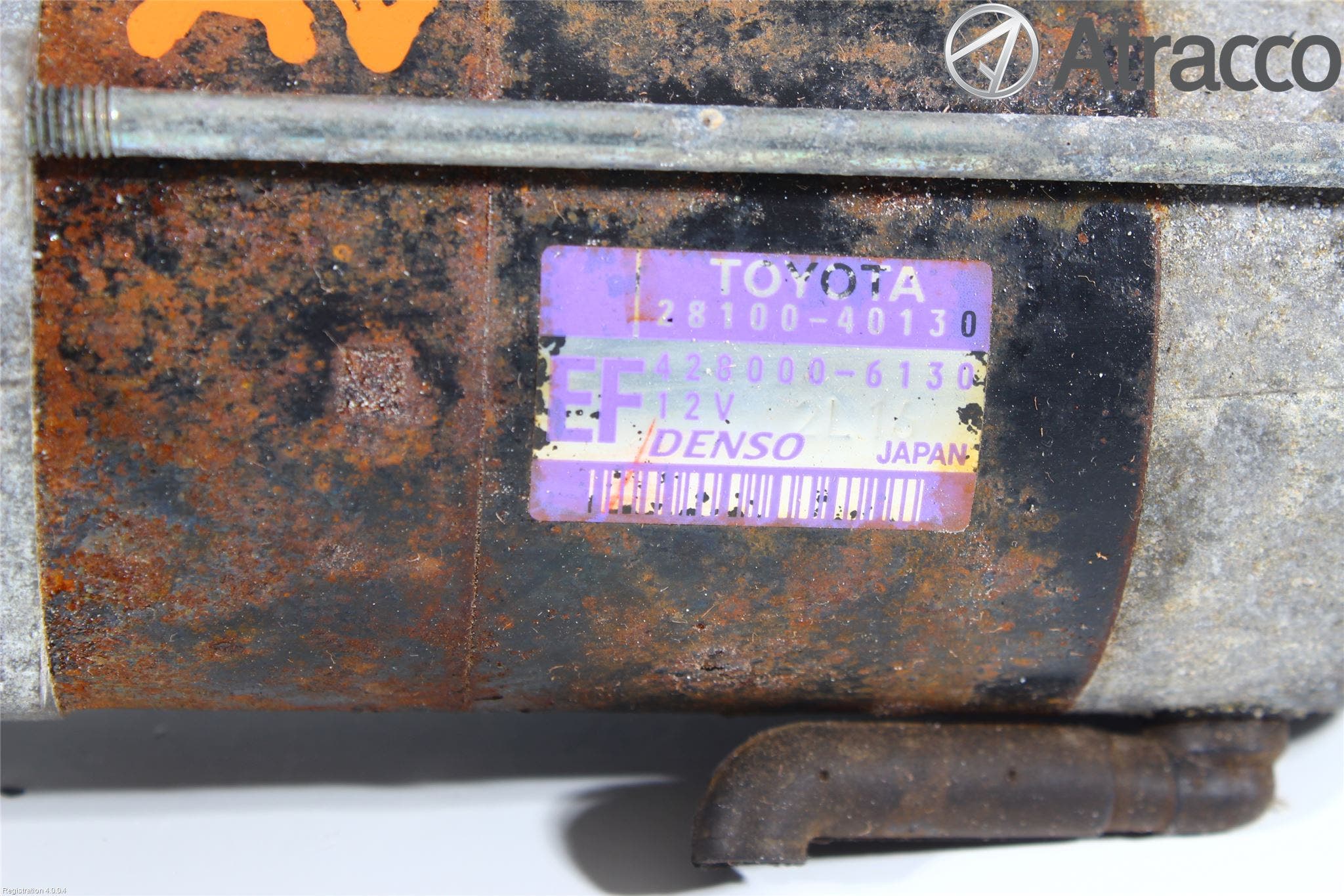 Toyota iQ Startmotor