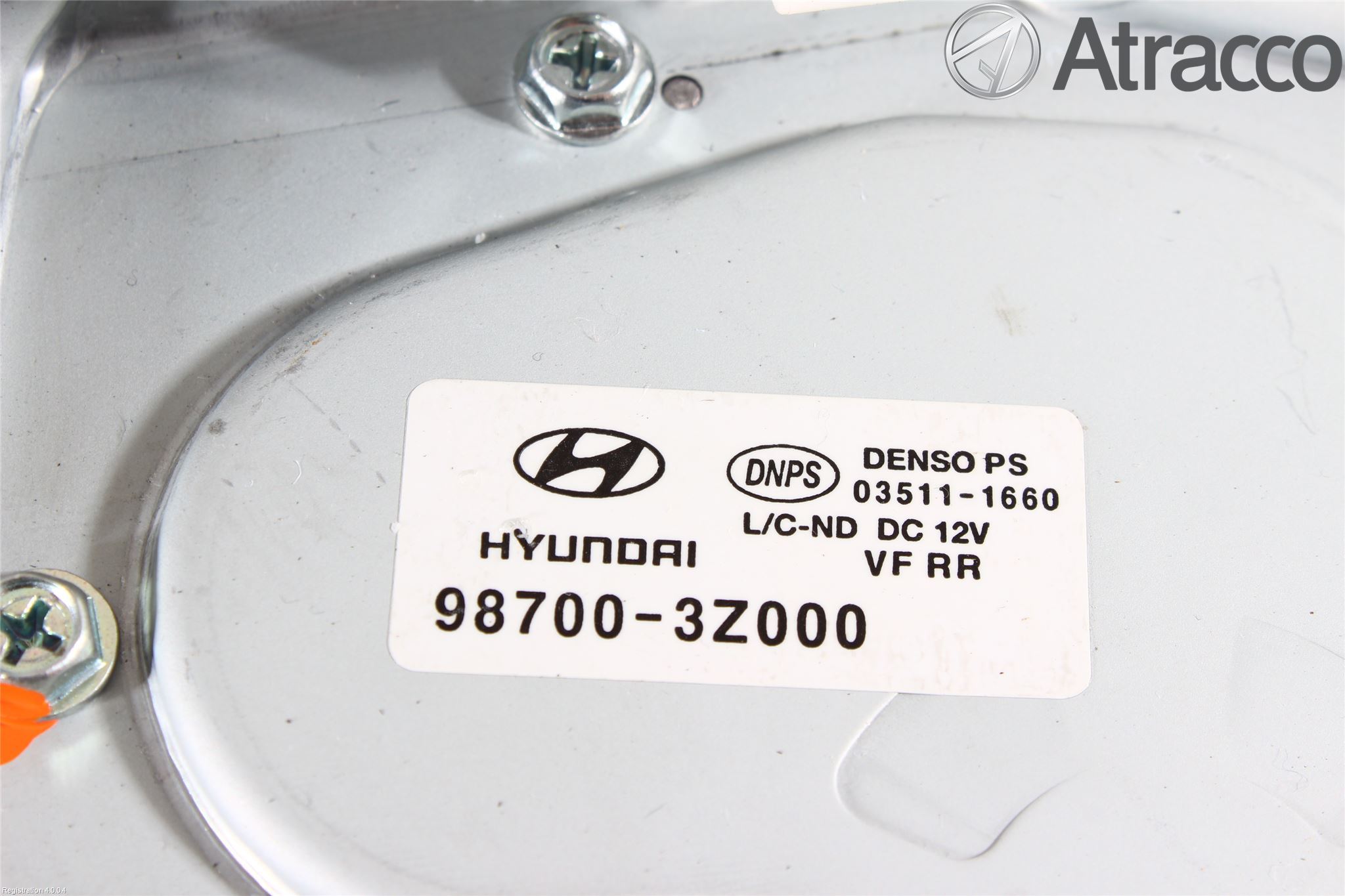 Hyundai i40 08-15 Torkarmotor Baklucka