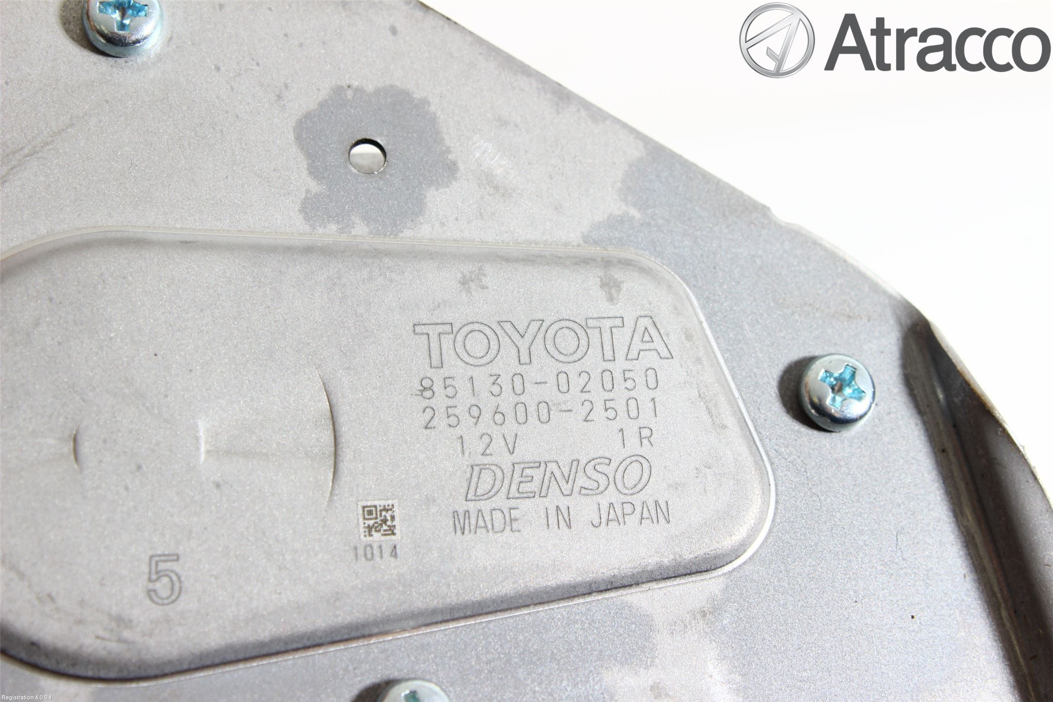 Toyota AURIS 13-19 Torkarmotor Baklucka
