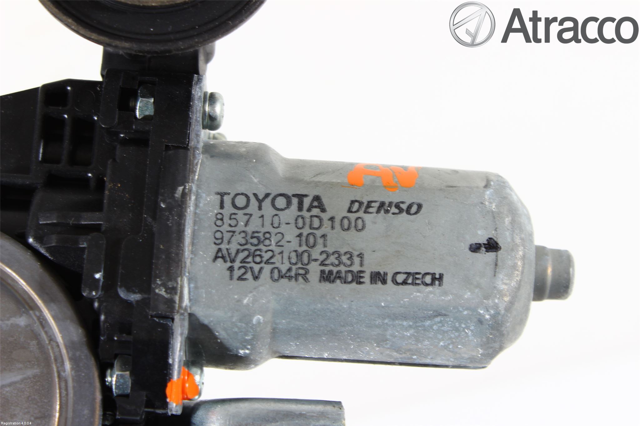 Toyota AURIS 13-19 Fönsterhissmekanism