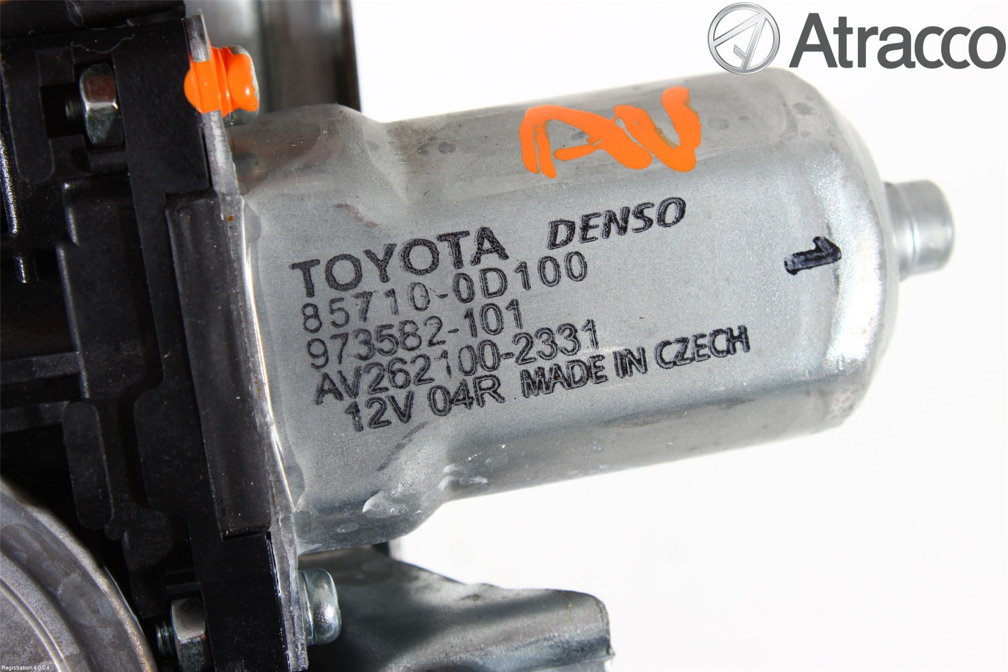 Toyota AURIS 13-19 Fönsterhissmekanism