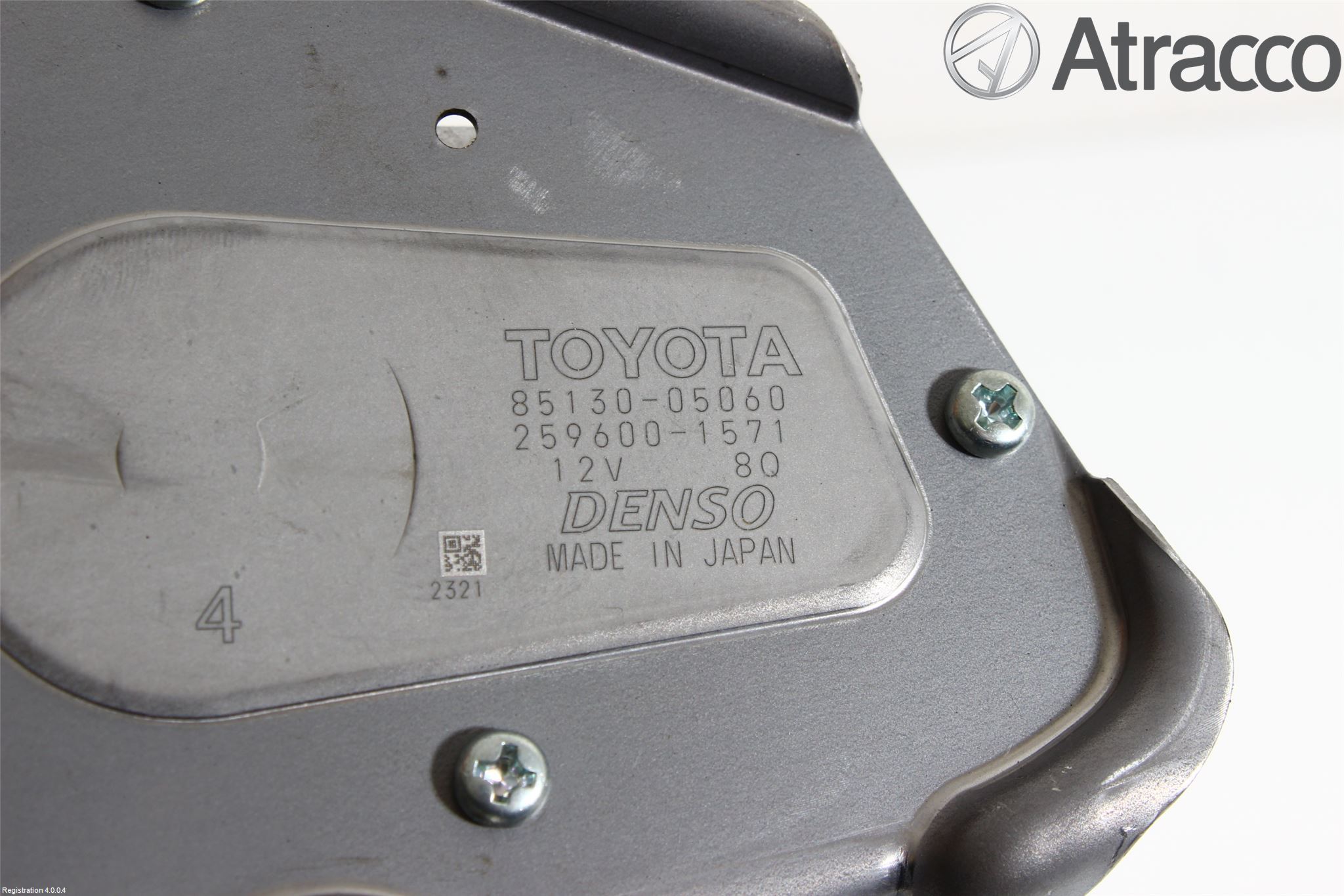 Toyota AVENSIS 09-15 Torkarmotor Baklucka