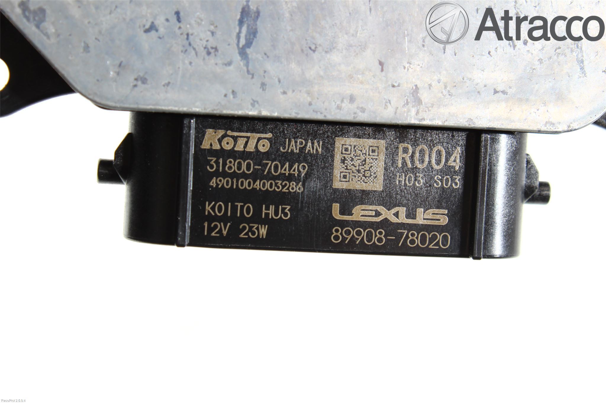 Lexus NX 300h 15-21 Styrenhet Strålkastare