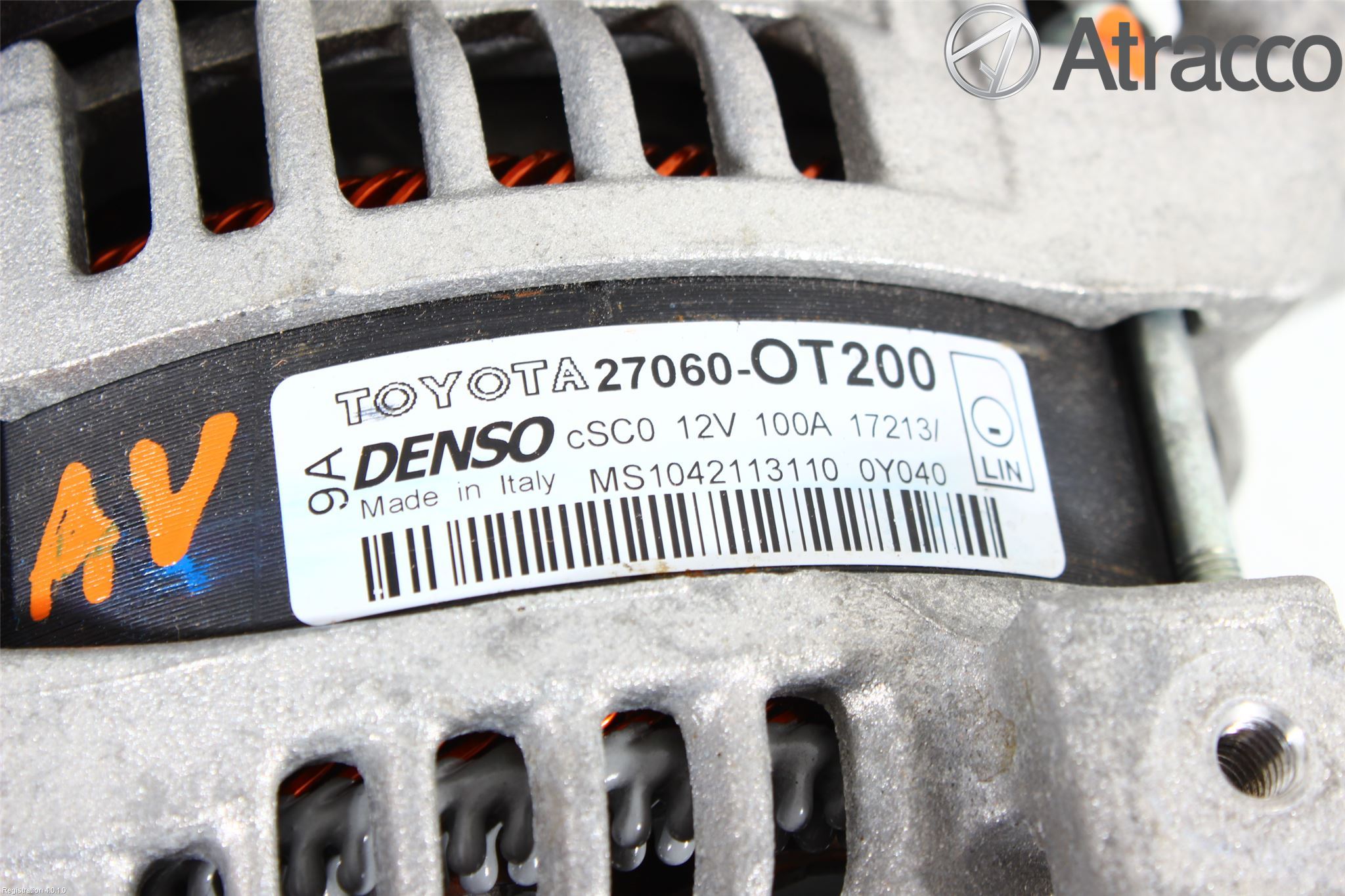 Toyota AURIS 13-19 Generator