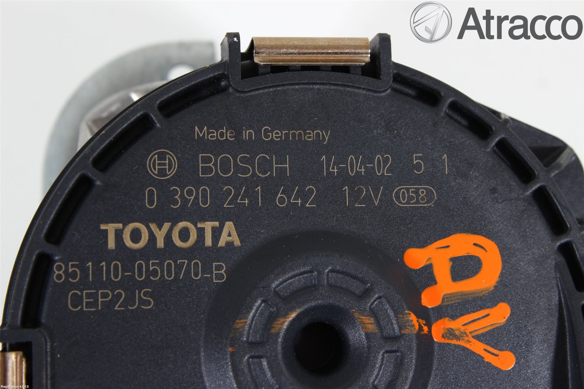 Toyota AVENSIS 09-15 Torkarmotor Vindruta