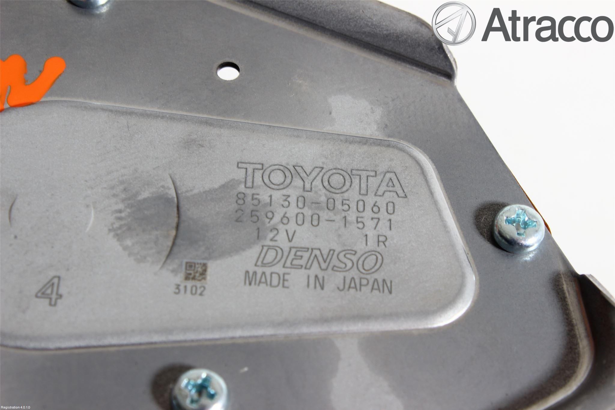 Toyota AVENSIS 09-15 Torkarmotor Baklucka