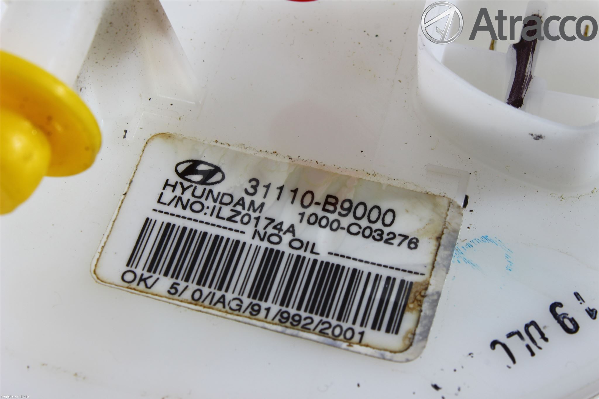 Hyundai i10 BA 14-16 Bränslepump El