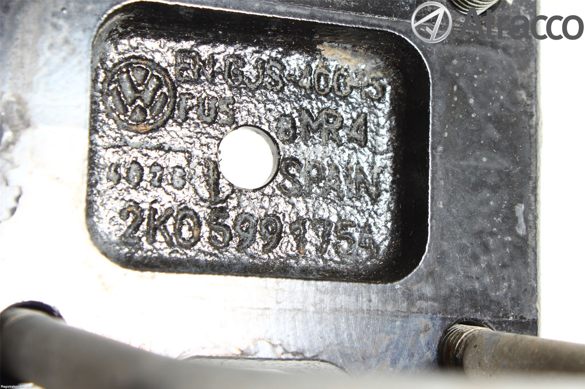 Volkswagen VW CADDY 11-15 Bladfjäderhänke Bak