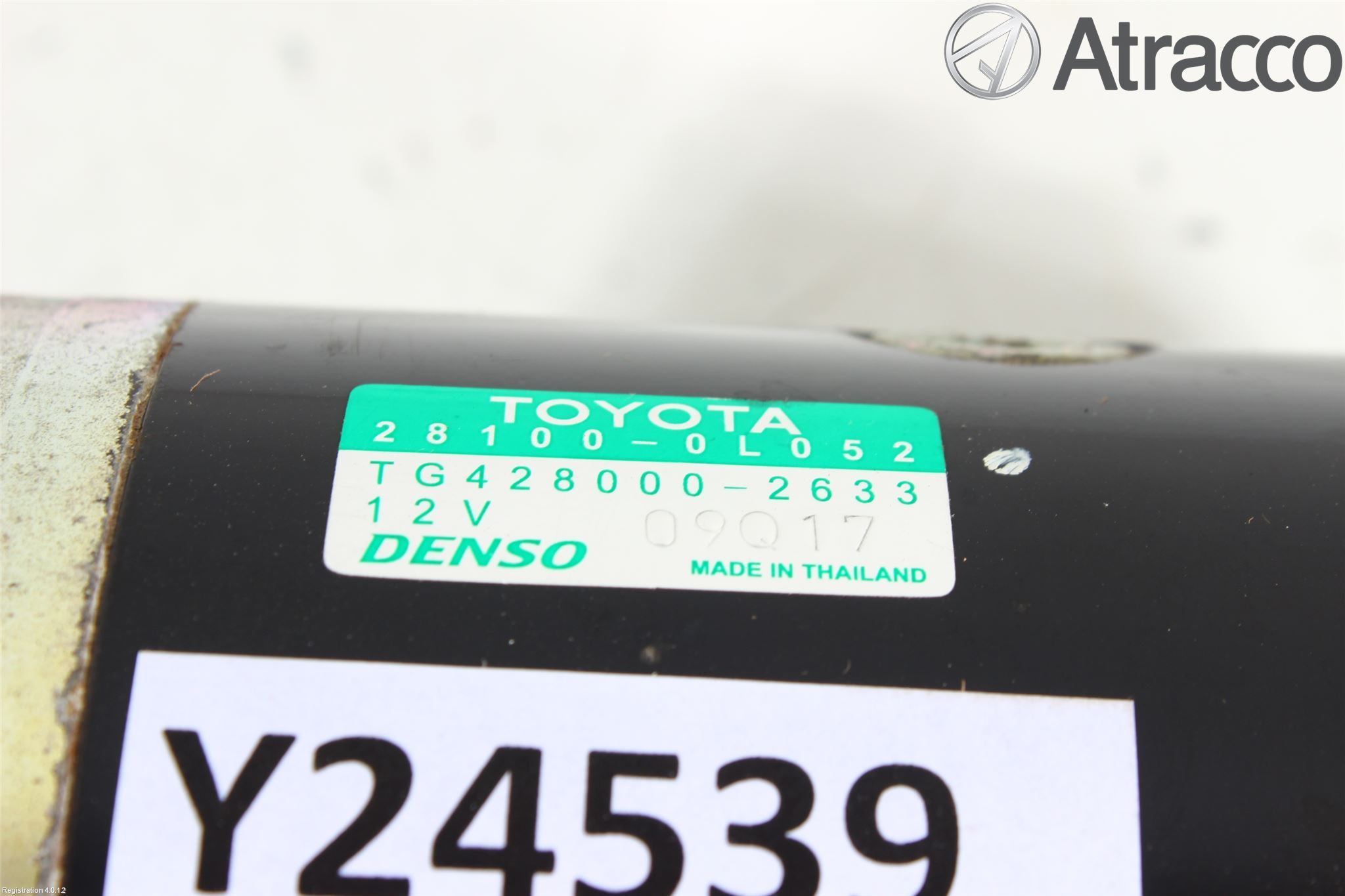 Toyota HILUX 05-16 Startmotor Diesel