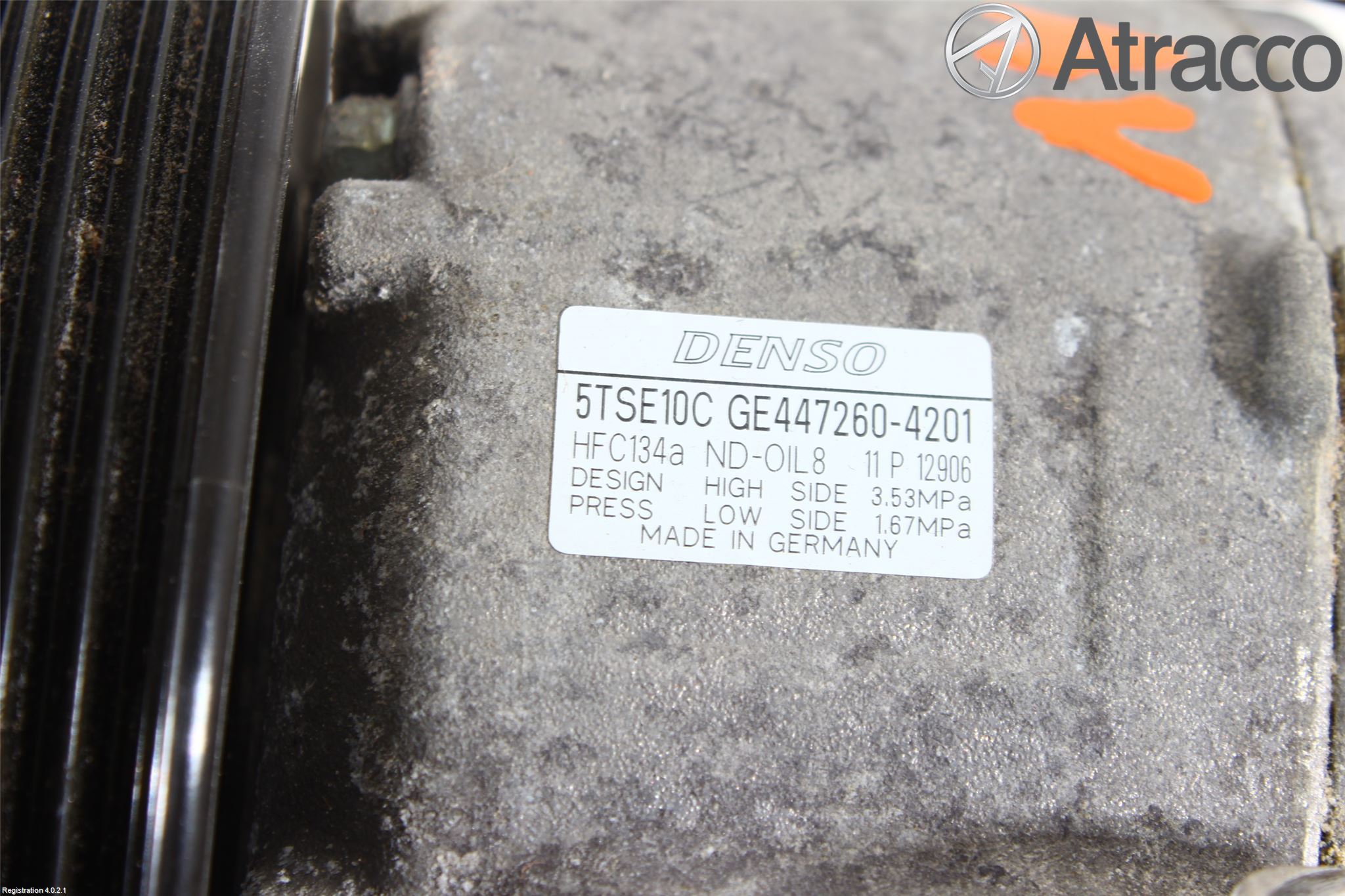 Toyota YARIS XP130 12-14 Ac Kompressor