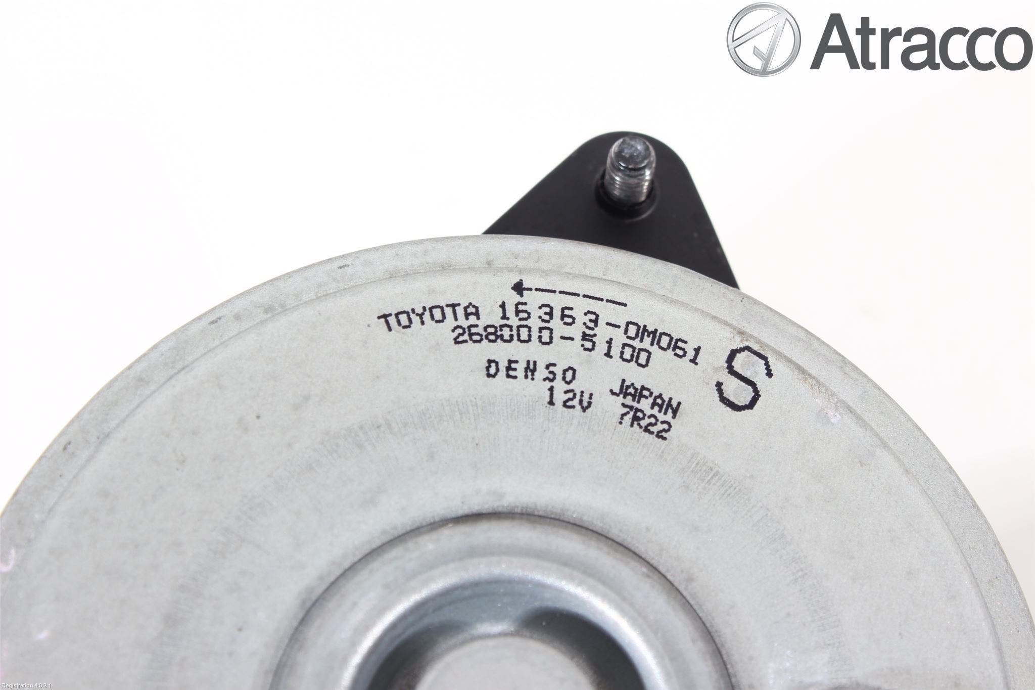 Toyota YARIS XP130 15-20 Kylfläkt El