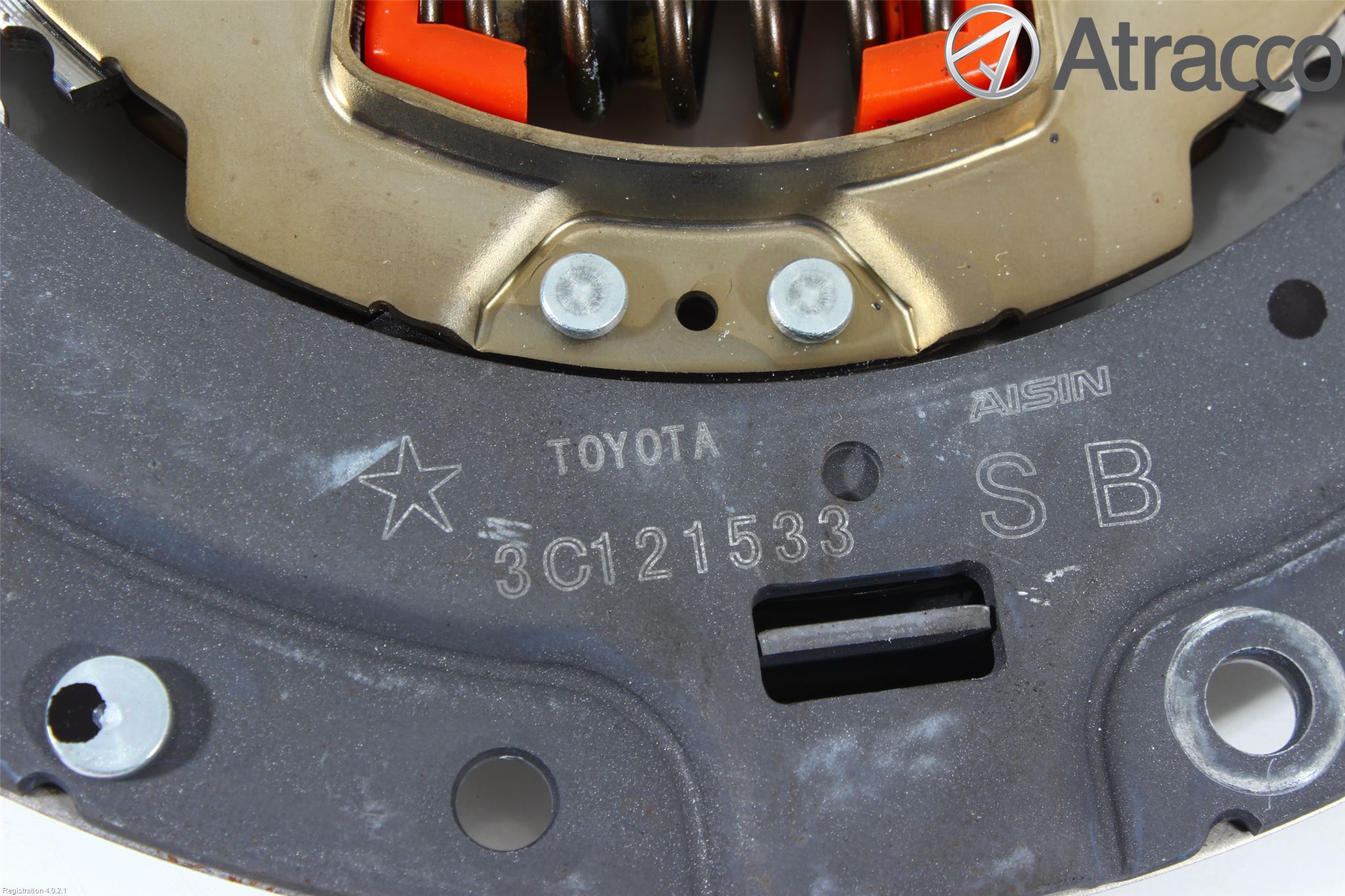 Toyota AURIS 13-19 Koppling-Lamell