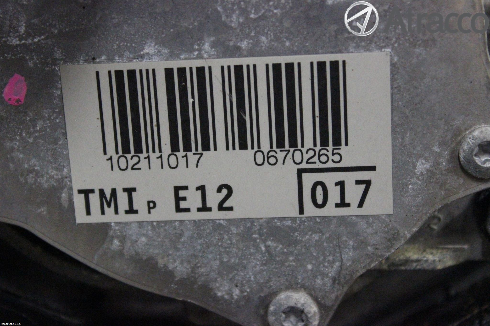 Toyota AURIS 10-12 Motor Diesel