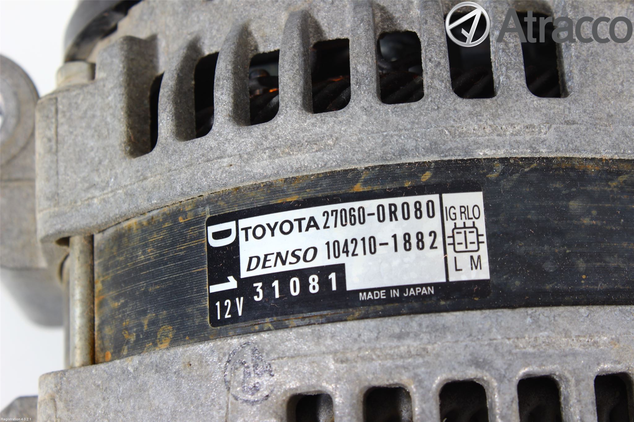 Toyota AVENSIS 09-15 Generator