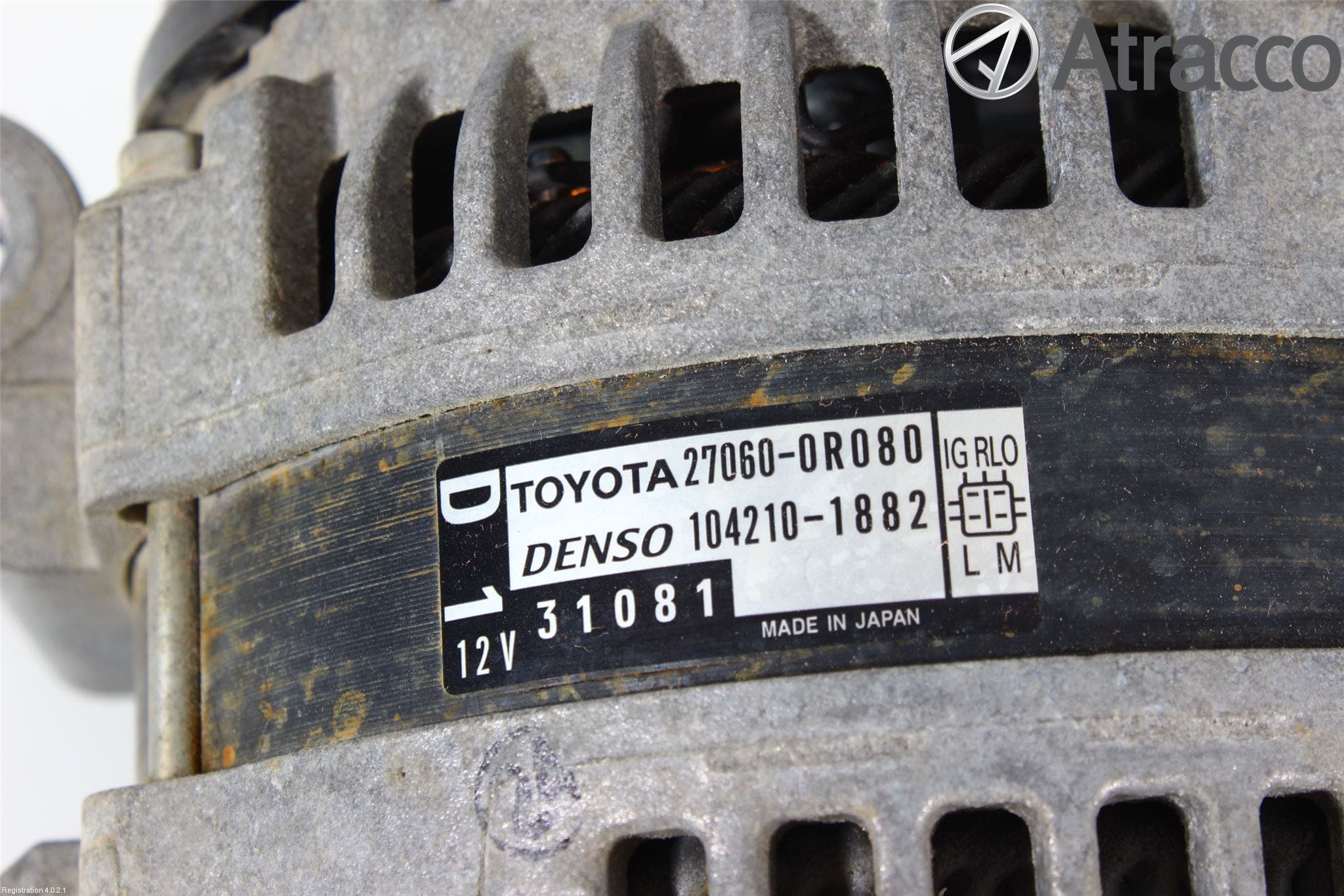 Toyota AVENSIS 09-15 Generator