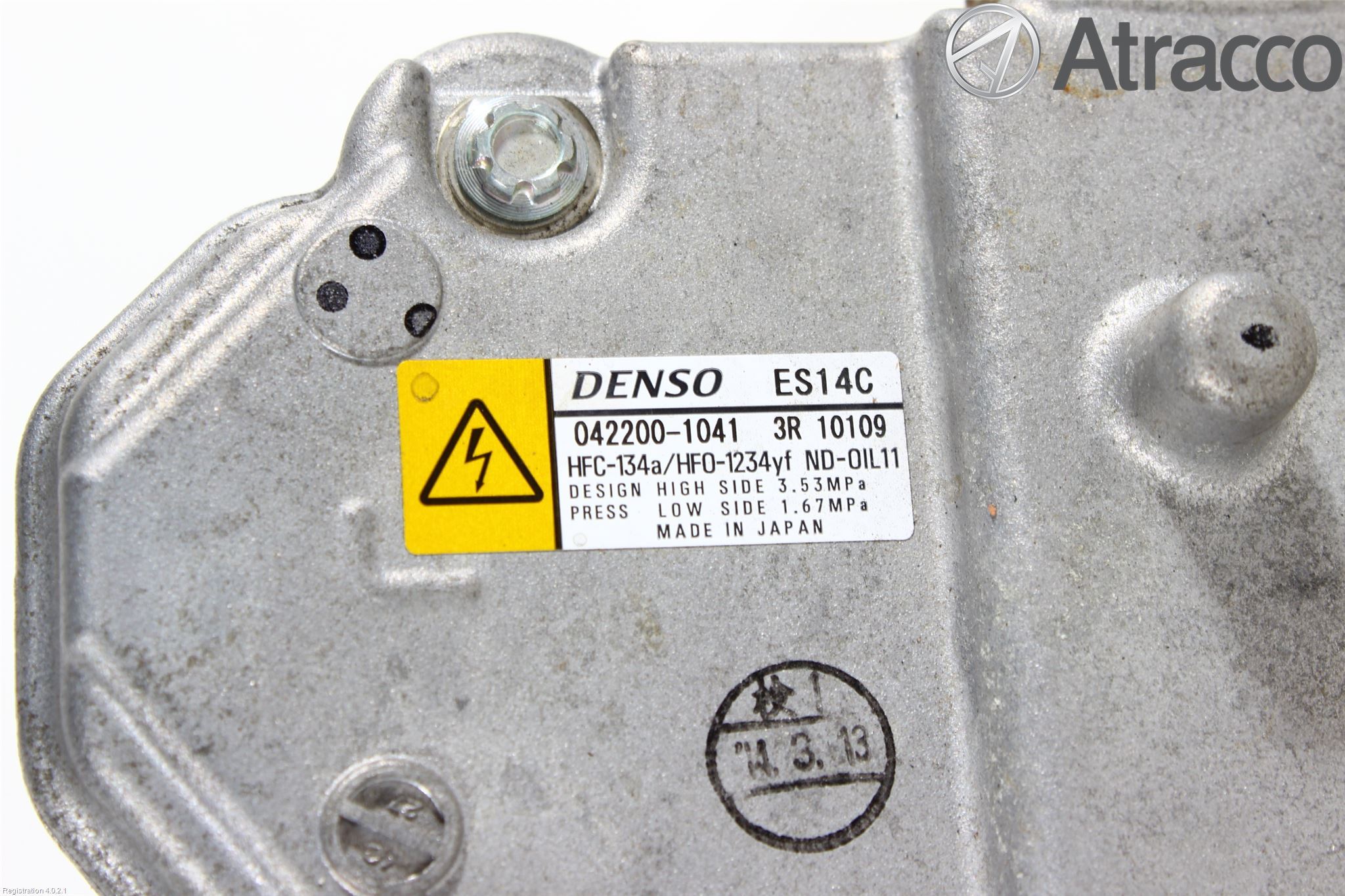 Toyota YARIS XP130 12-14 Ac Kompressor