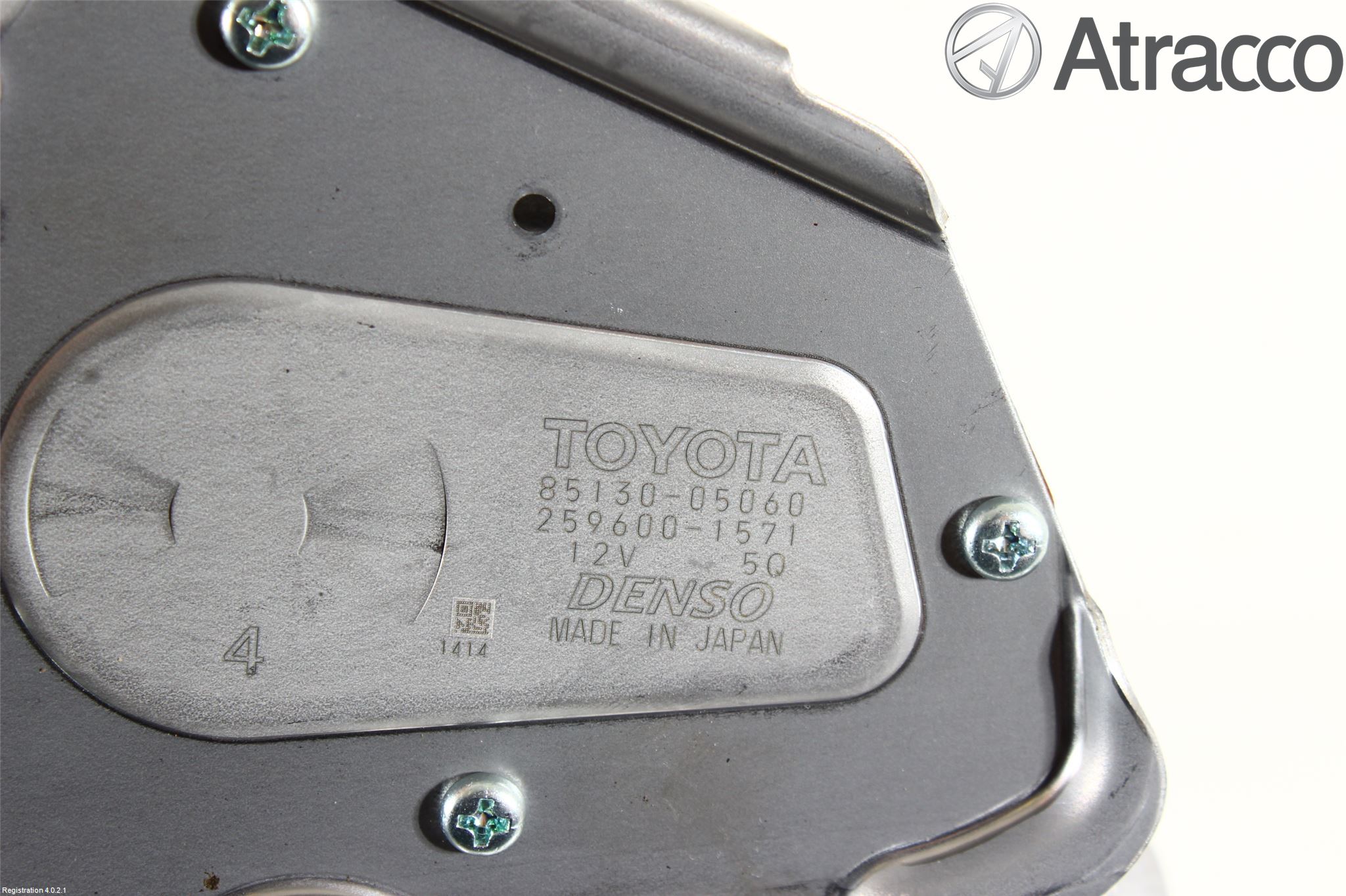Toyota AVENSIS 09-15 Torkarmotor Baklucka
