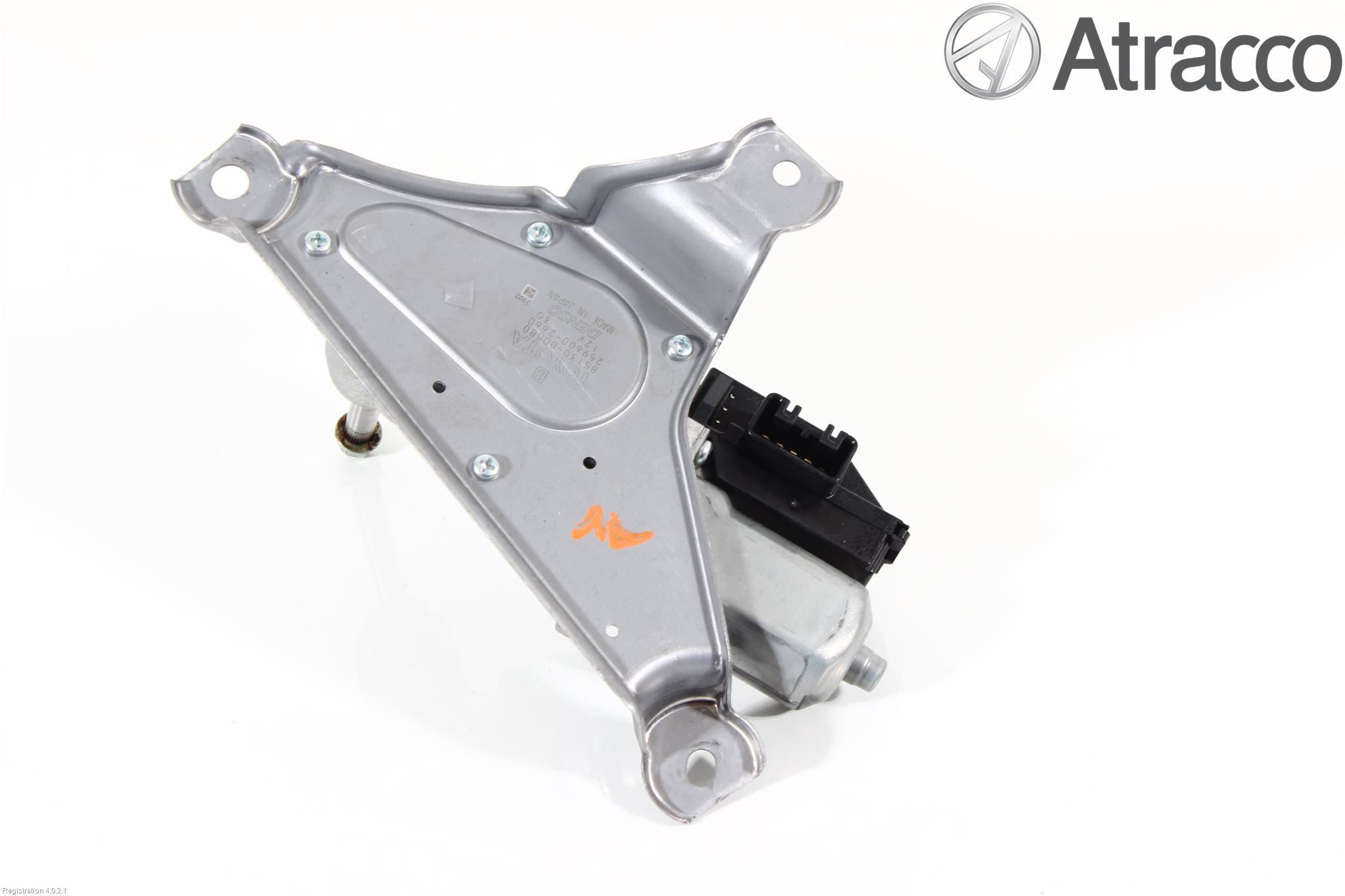Toyota YARIS XP130 12-14 Torkarmotor Baklucka
