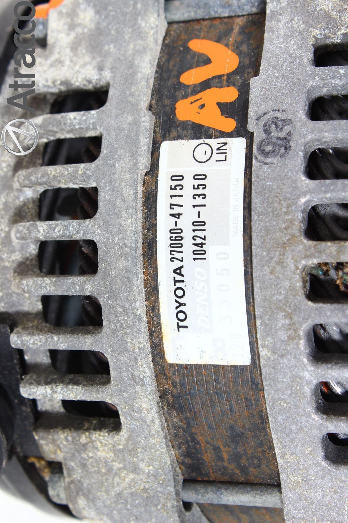 Toyota VERSO-S 11-16 Generator