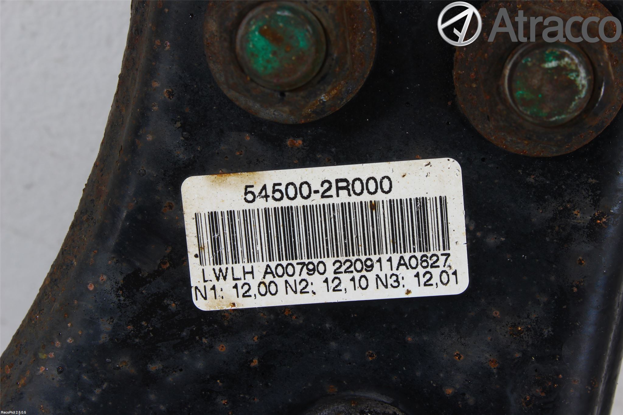 Hyundai i30 FD 07-12 Bärarm Fram Undre Vä