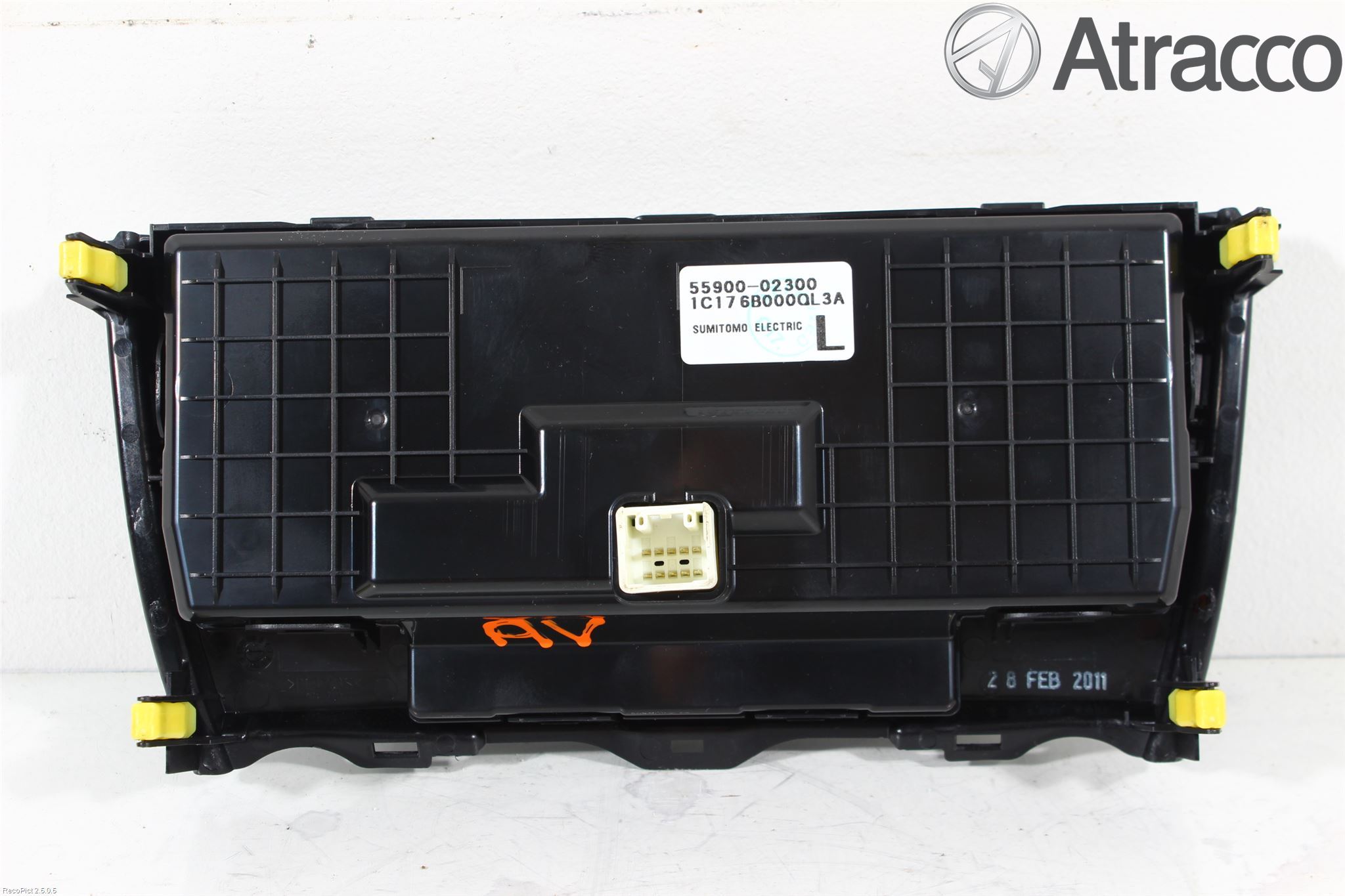 Toyota AURIS 10-12 Ac Styrenhet Ac Manöveren